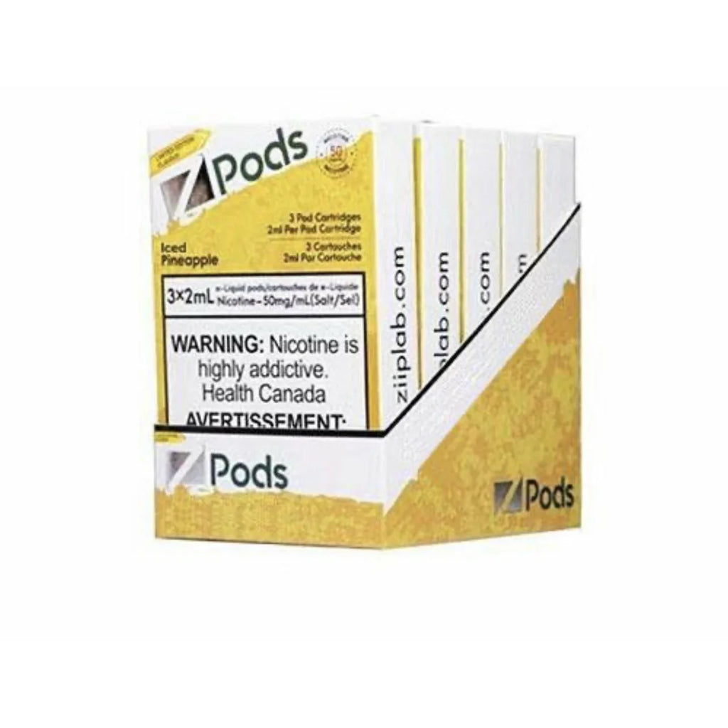 Zpods - Closed Pod System — product photo — Federal excise stamp
