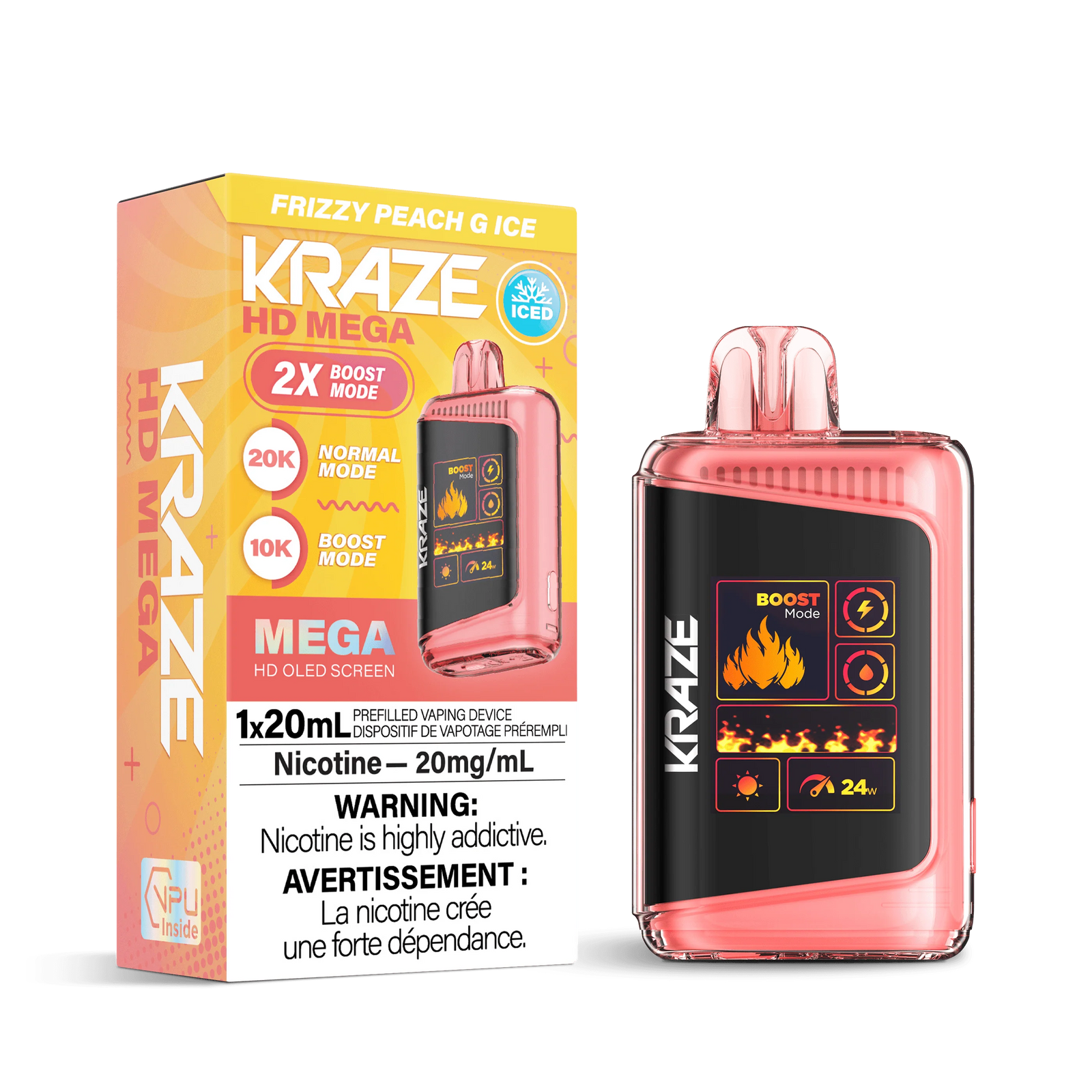 Kraze HD Mega 20K - Disposable