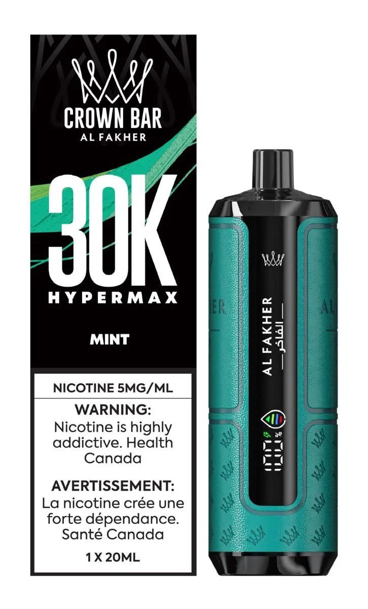 Al Fakher Crown Bar 30K - Disposable Shisha Style Vape [ON]