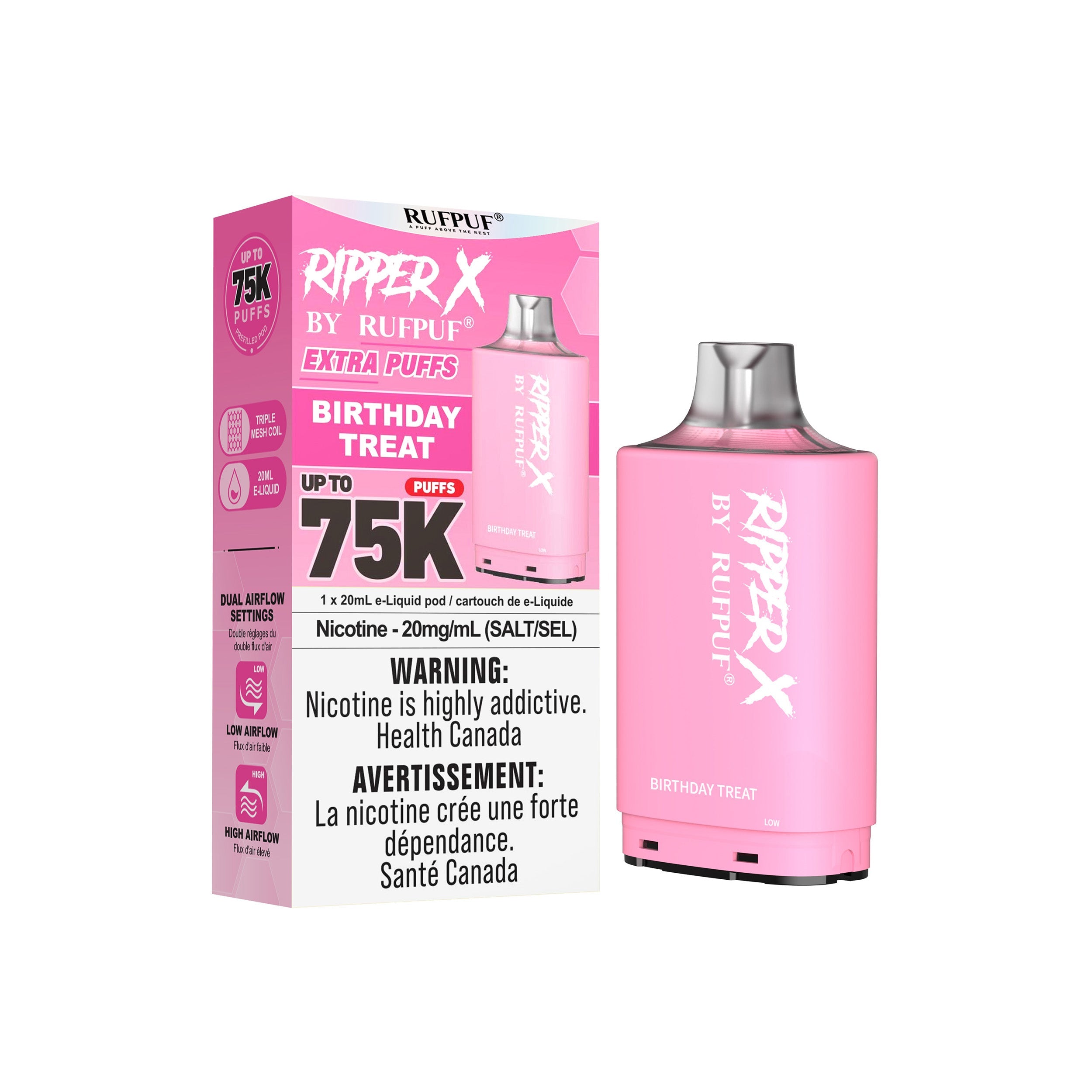 Ripper X 75K - Closed Pod System [ON]