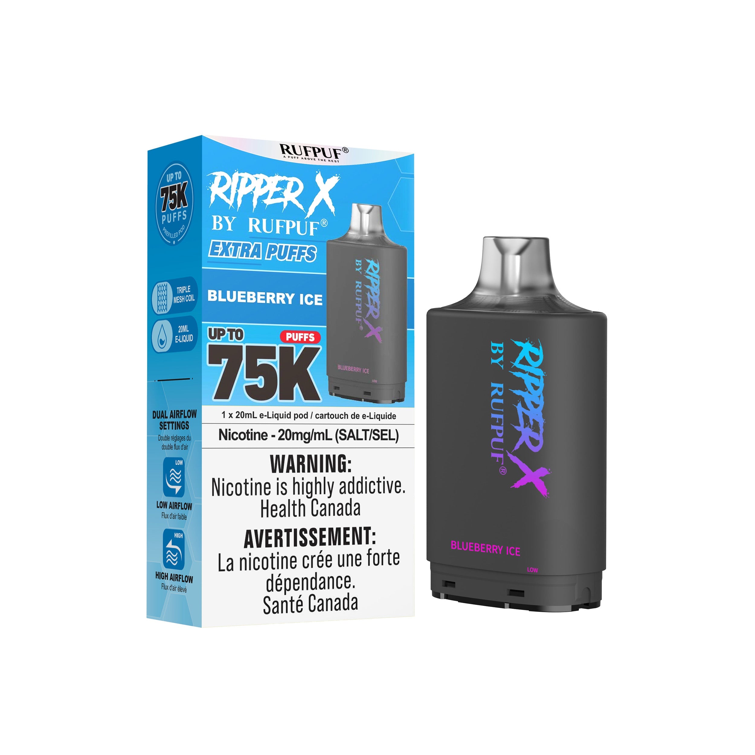 Ripper X 75K - Closed Pod System [ON]