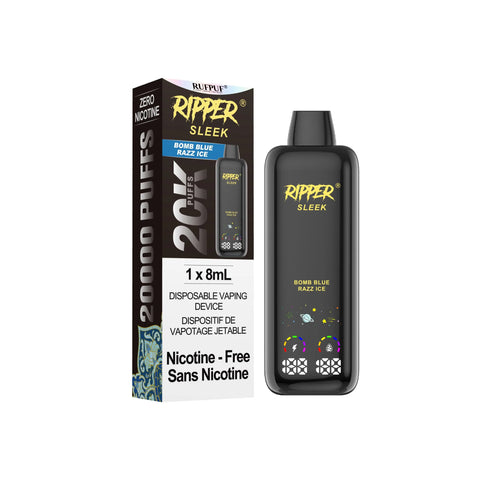 20K Ripper Sleek Zero Nicotine ( OUtside Ontario Sales )