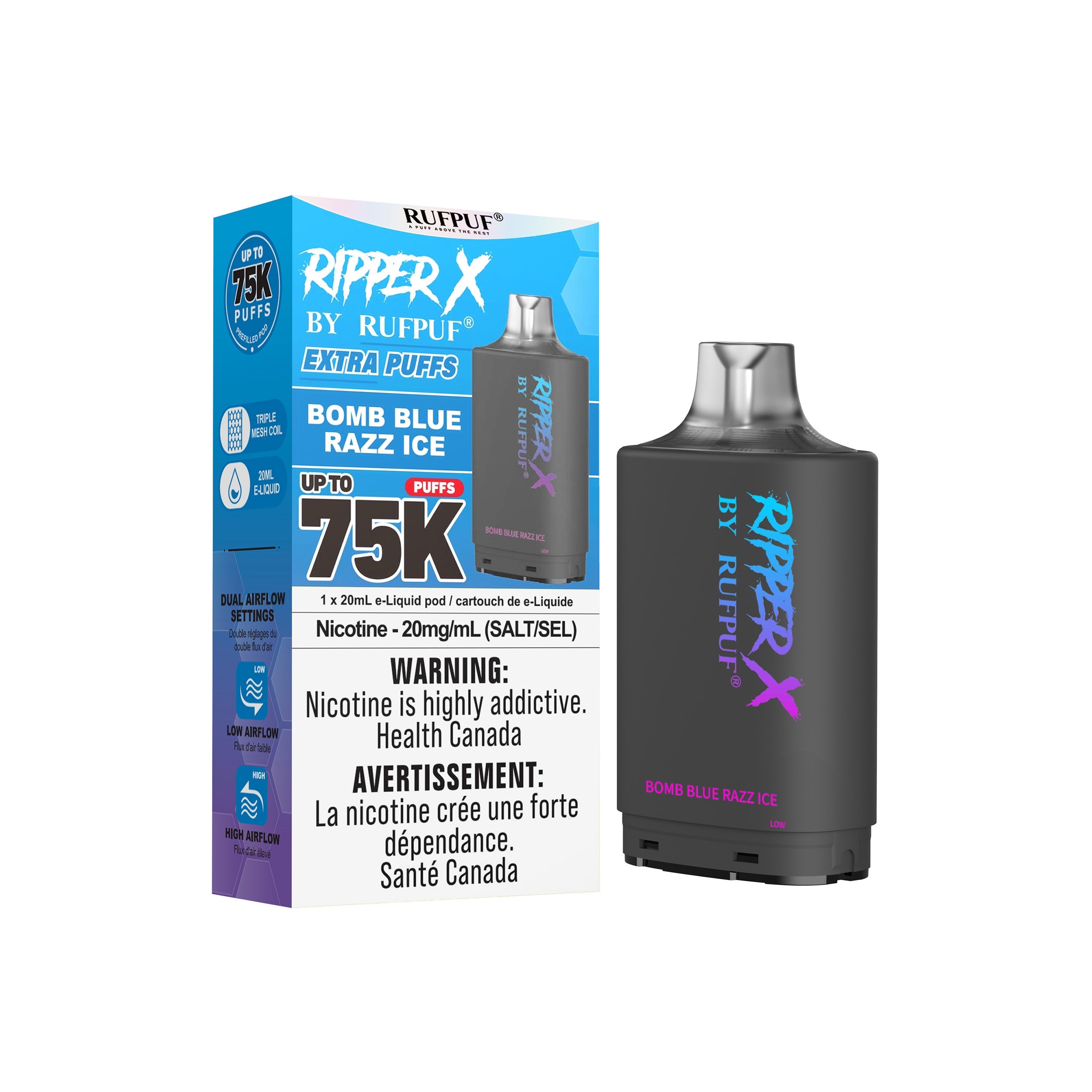 Ripper X 75K - Closed Pod System [ON]