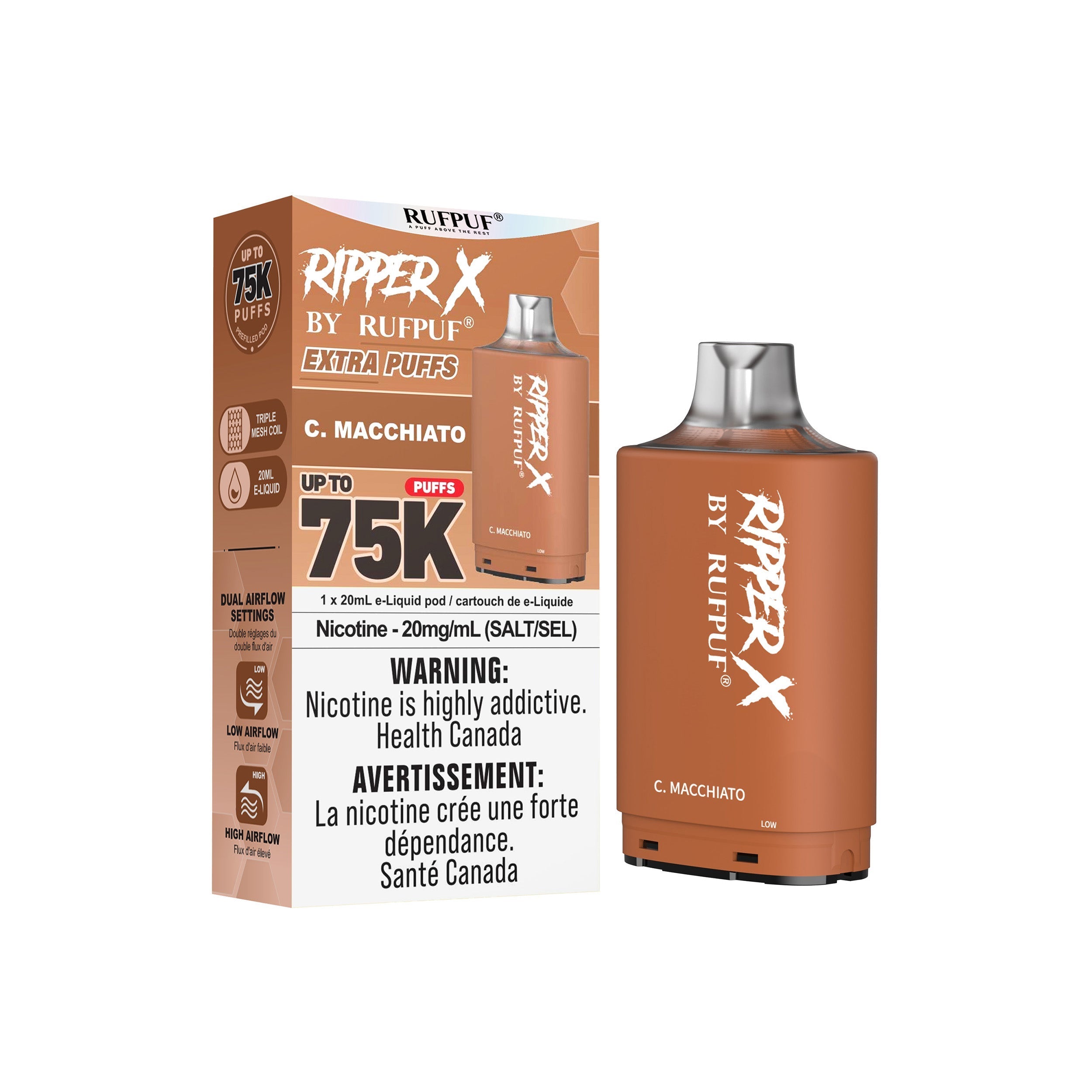 Ripper X 75K - Closed Pod System [ON]