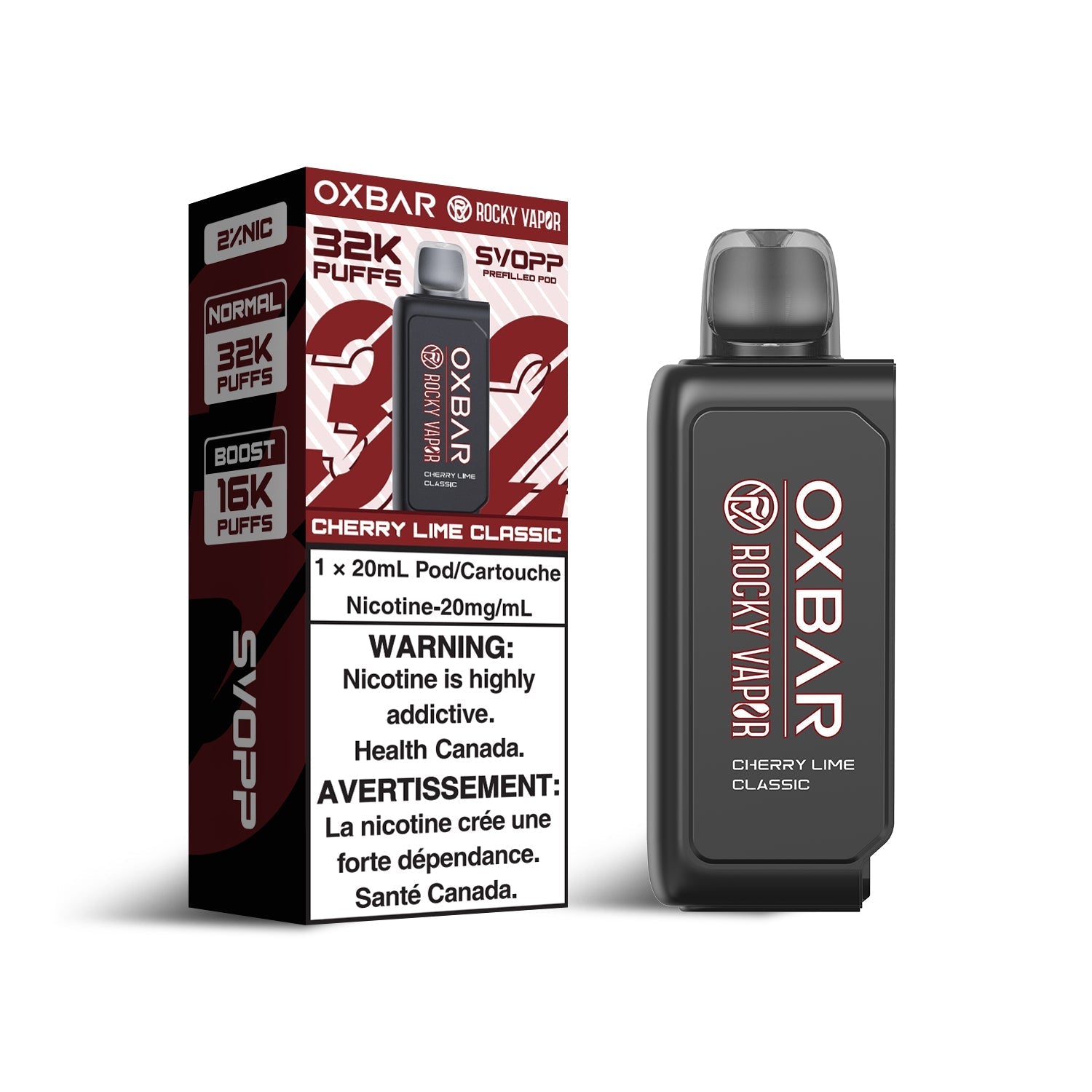 Oxbar SVOPP 60K - Closed Pod System Pods [ON]
