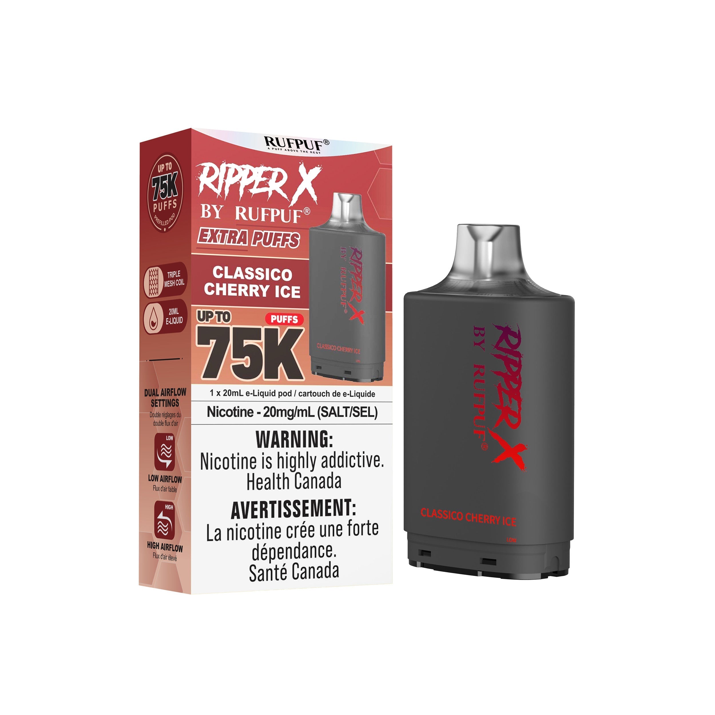 Ripper X 75K - Closed Pod System [ON]