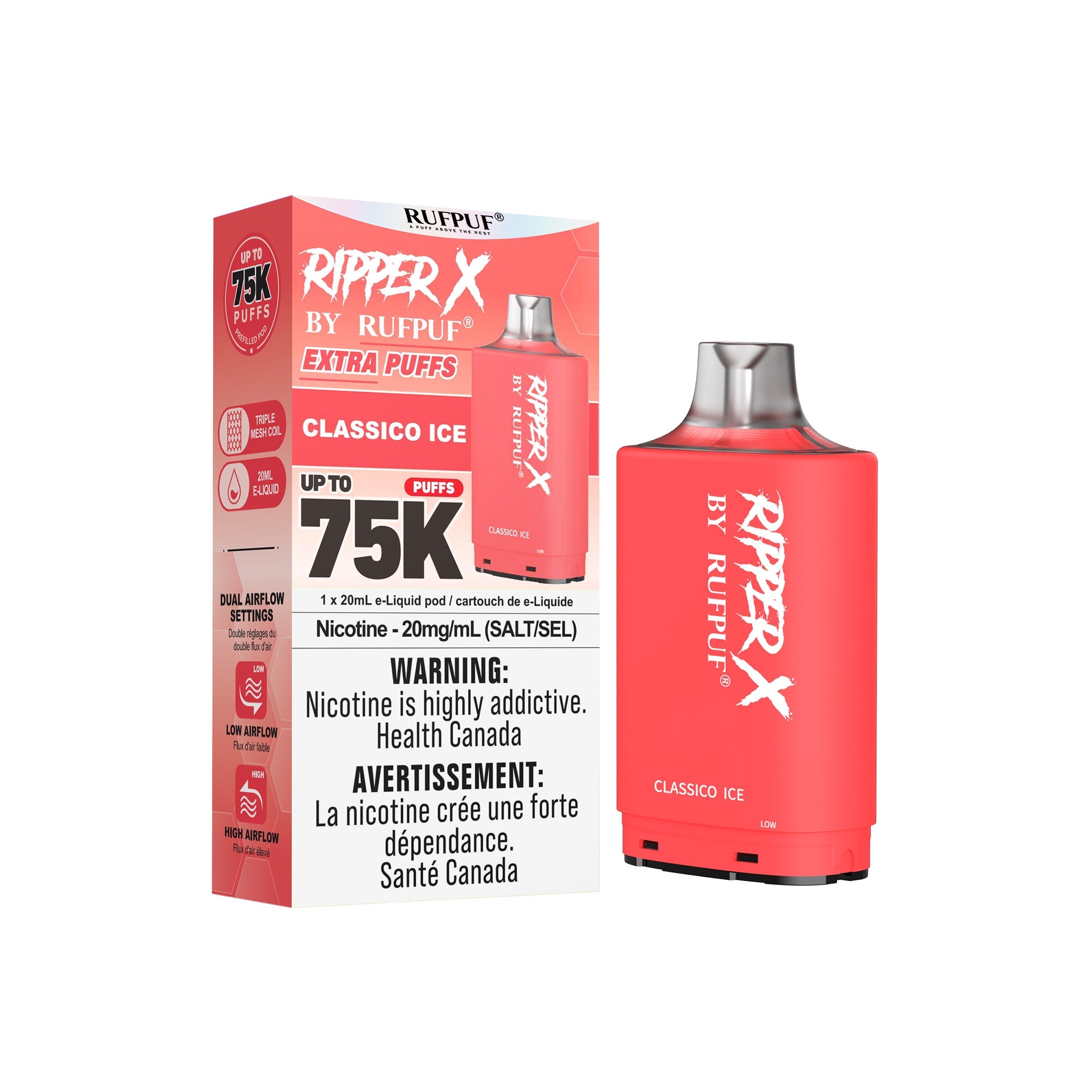Ripper X 75K - Closed Pod System [ON]