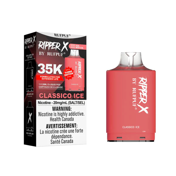 Ripper X 35K - Closed Pod System - Classico Ice
