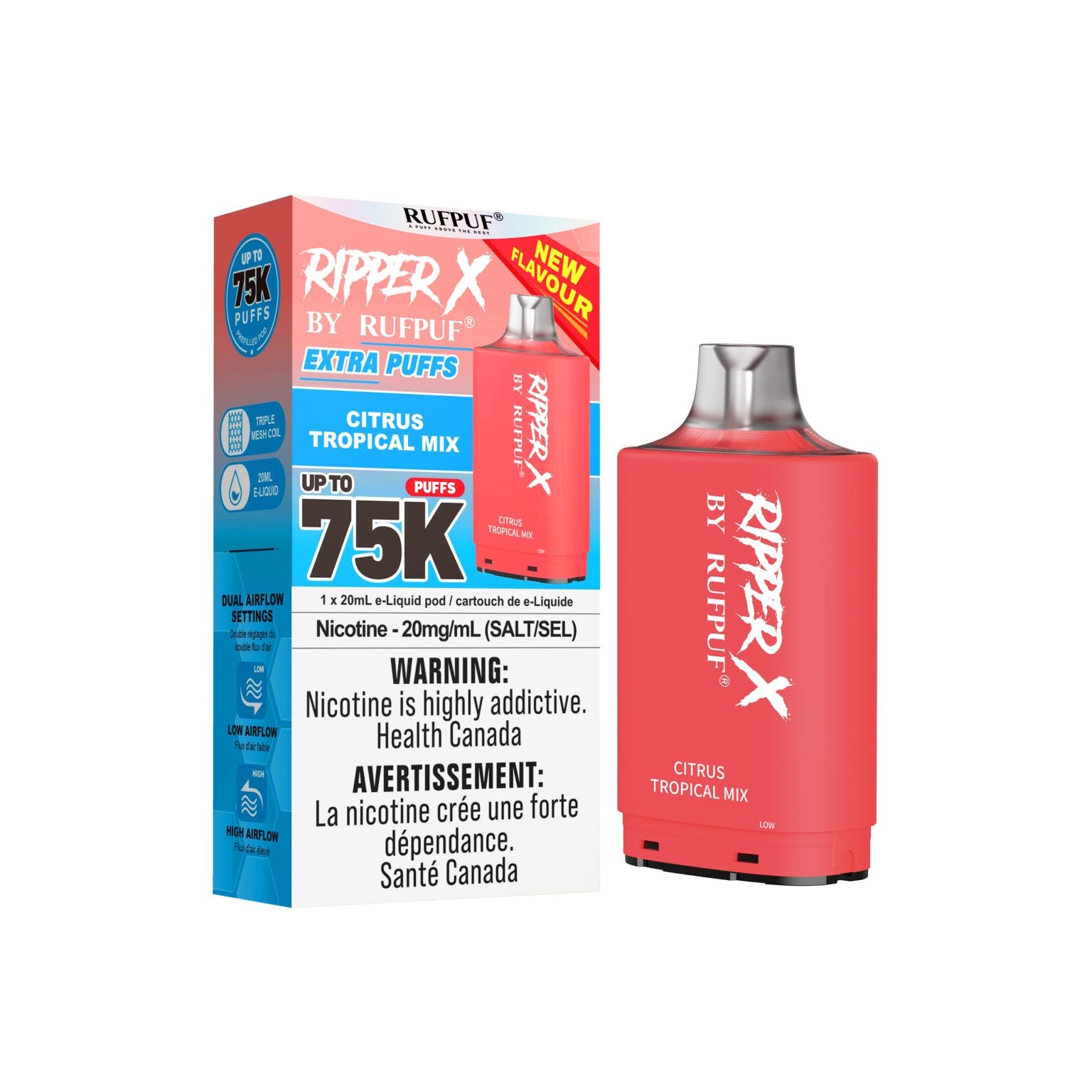 Ripper X 75K - Closed Pod System [ON]