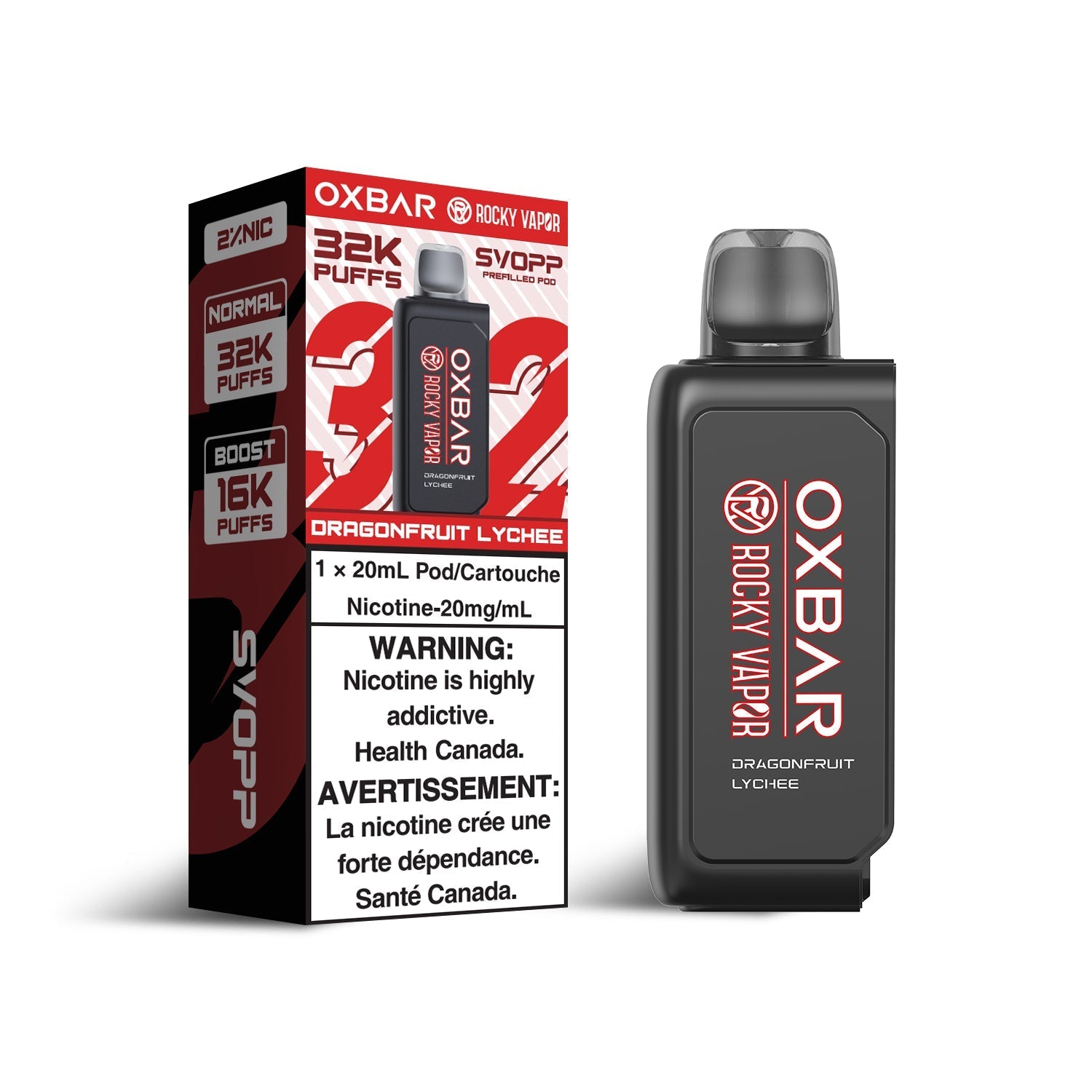 Oxbar SVOPP 60K - Closed Pod System Pods [ON]