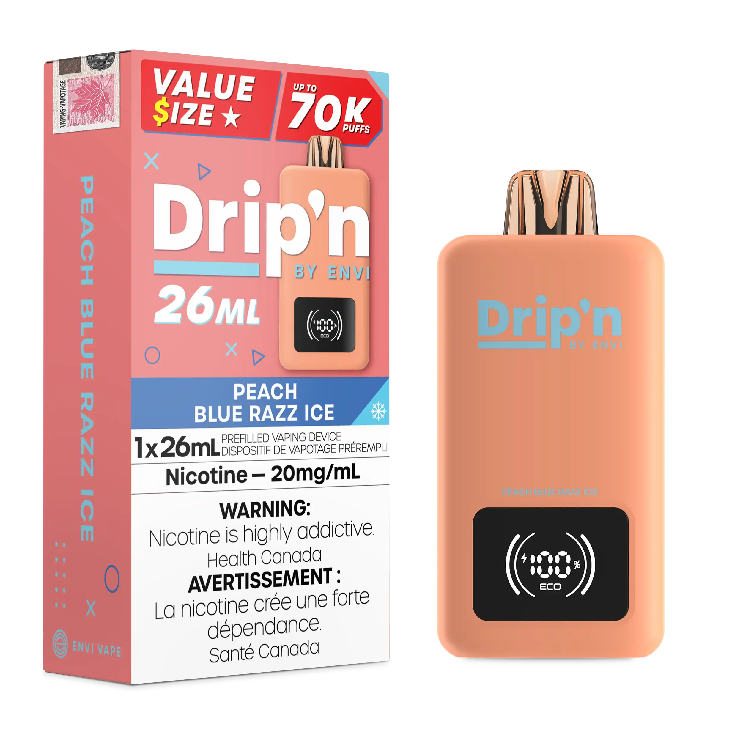 Drip'N 26mL 70K - Disposable [ON]