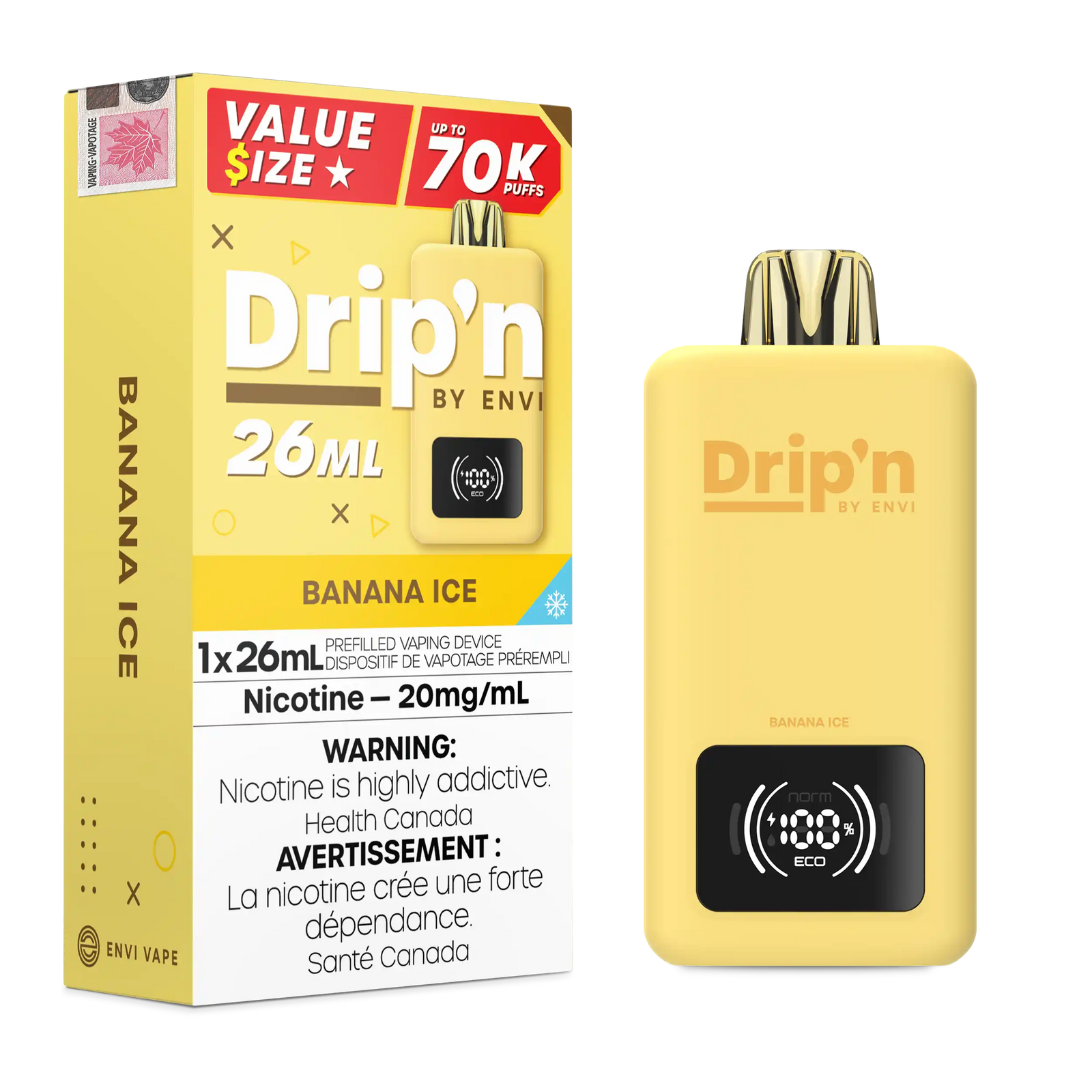 Drip'N 26mL 70K - Disposable [ON]