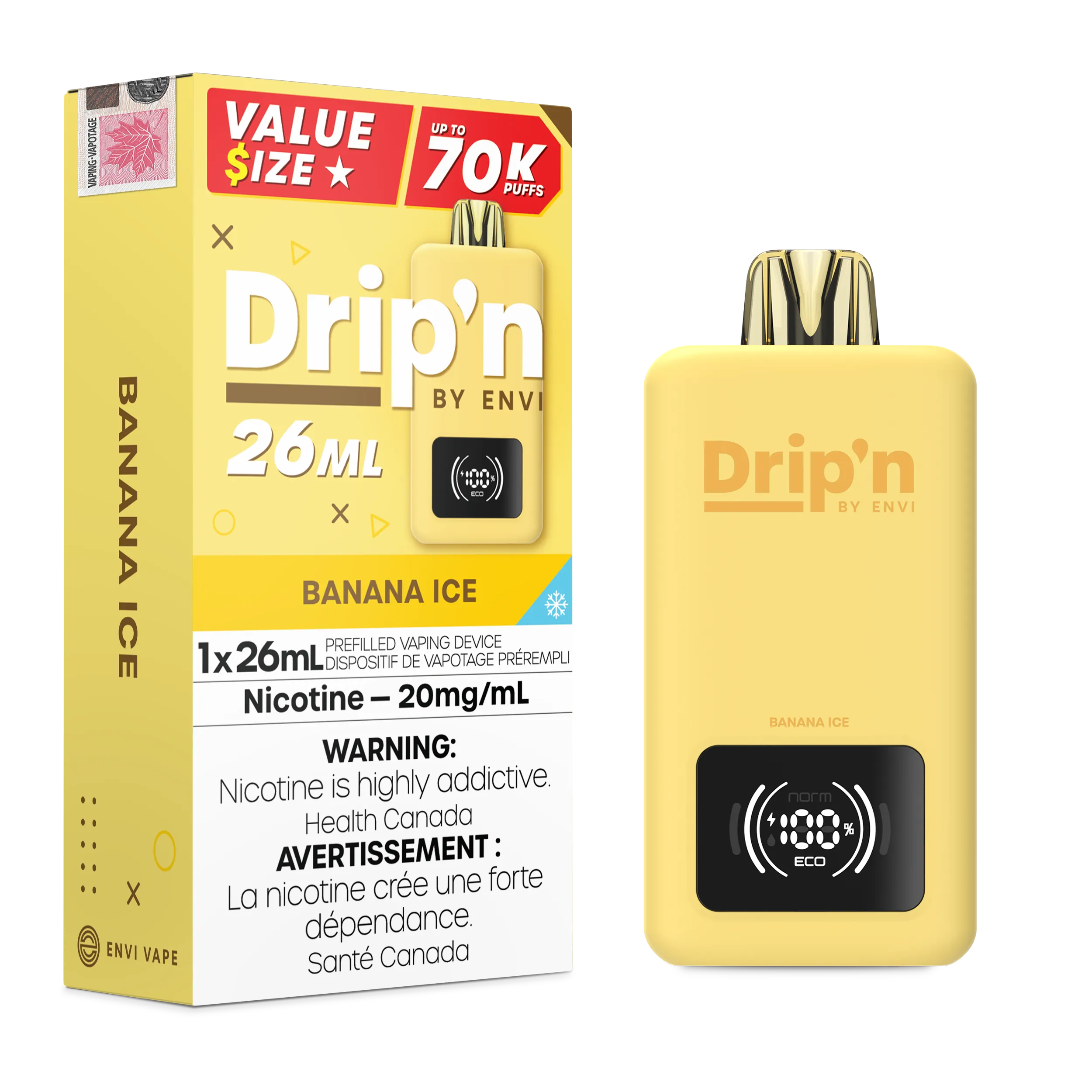 Drip'N 26mL 70K - Disposable [ON]