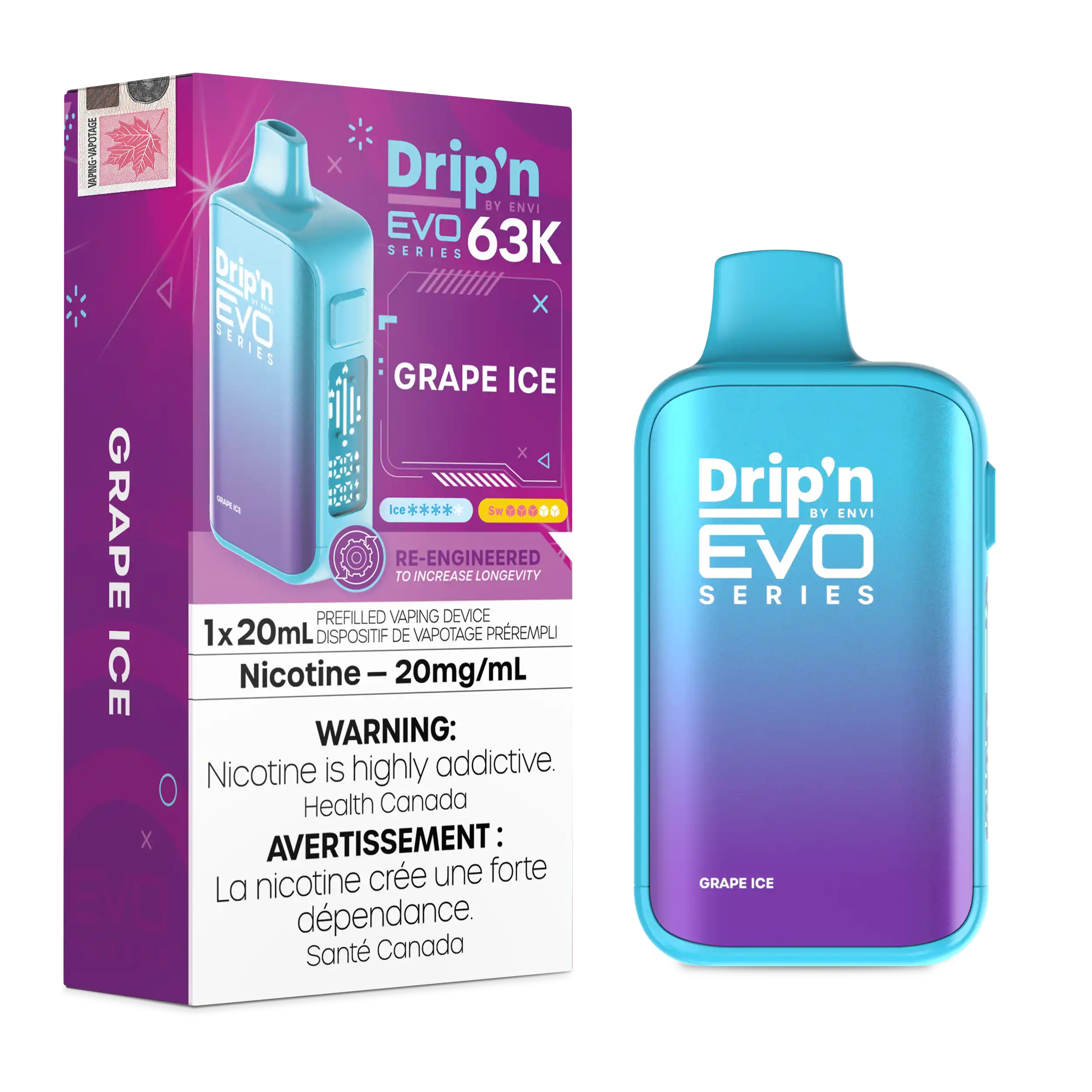 Drip'n by Envi EVO 63K Disposable [ON]