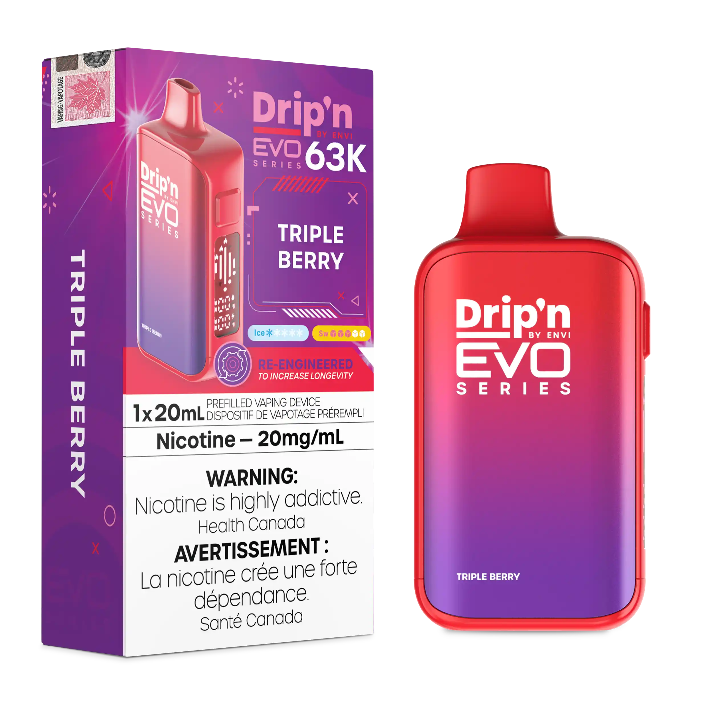 Drip'n by Envi EVO 63K Disposable [ON]