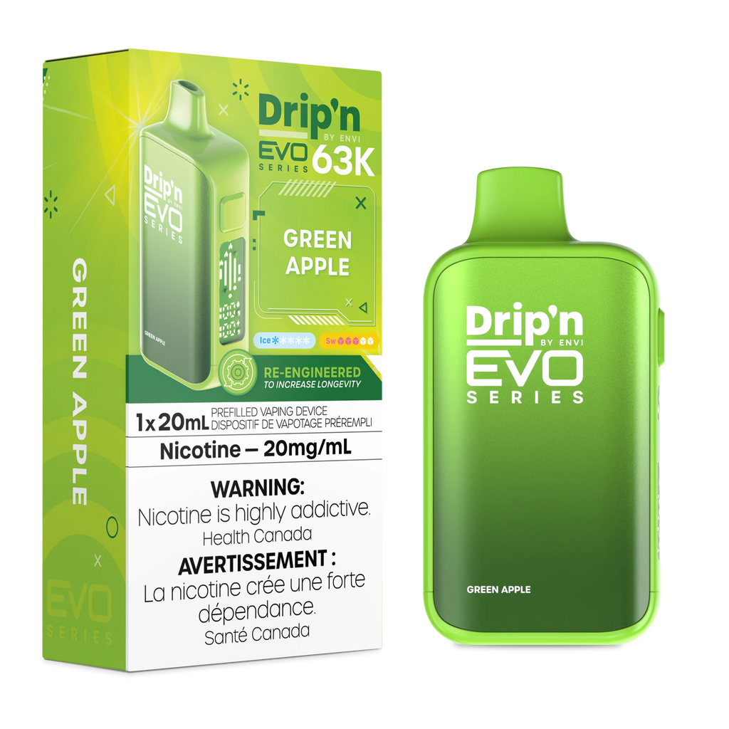 Drip'n by Envi EVO 63K Disposable - Baja Green D Ice