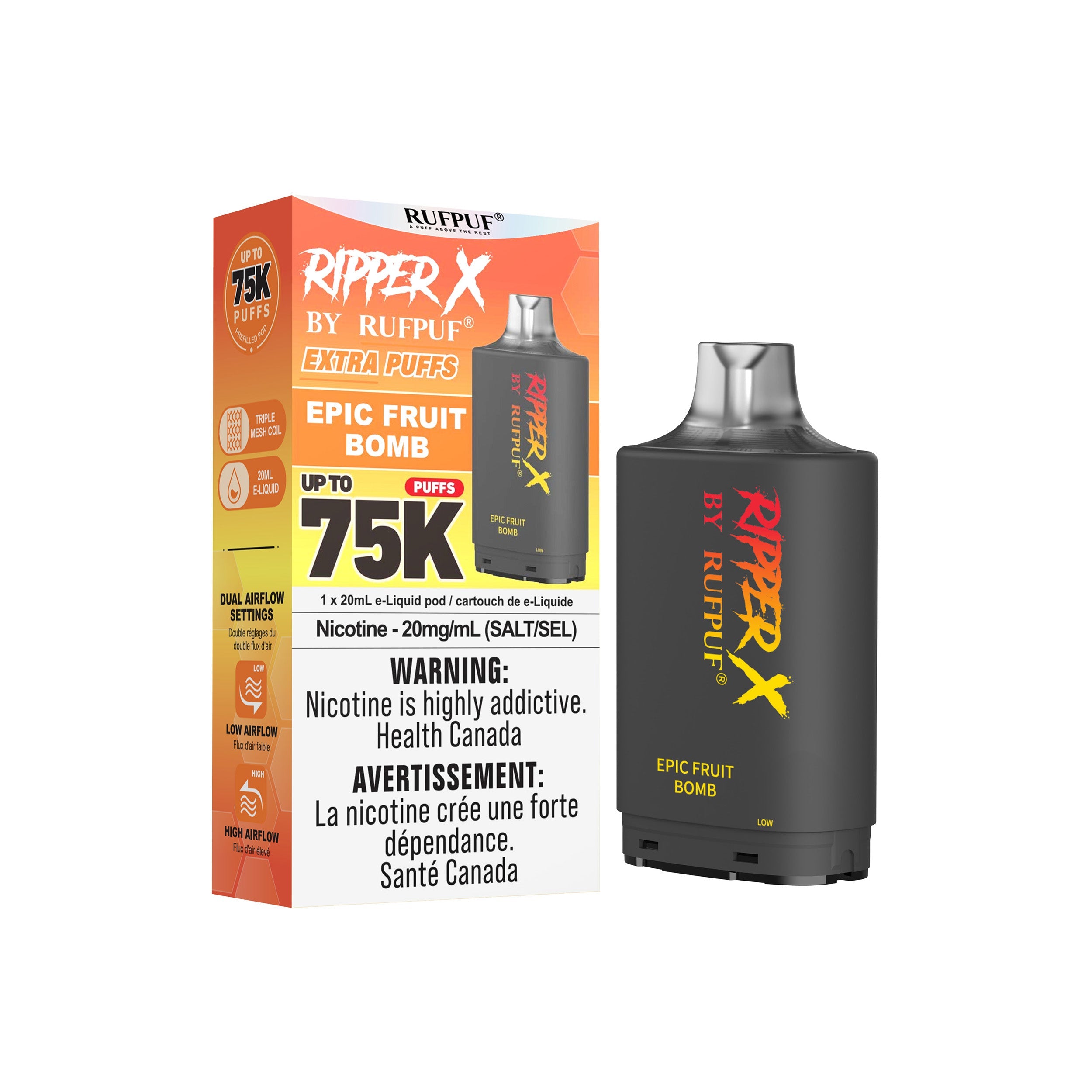 Ripper X 75K - Closed Pod System [ON]