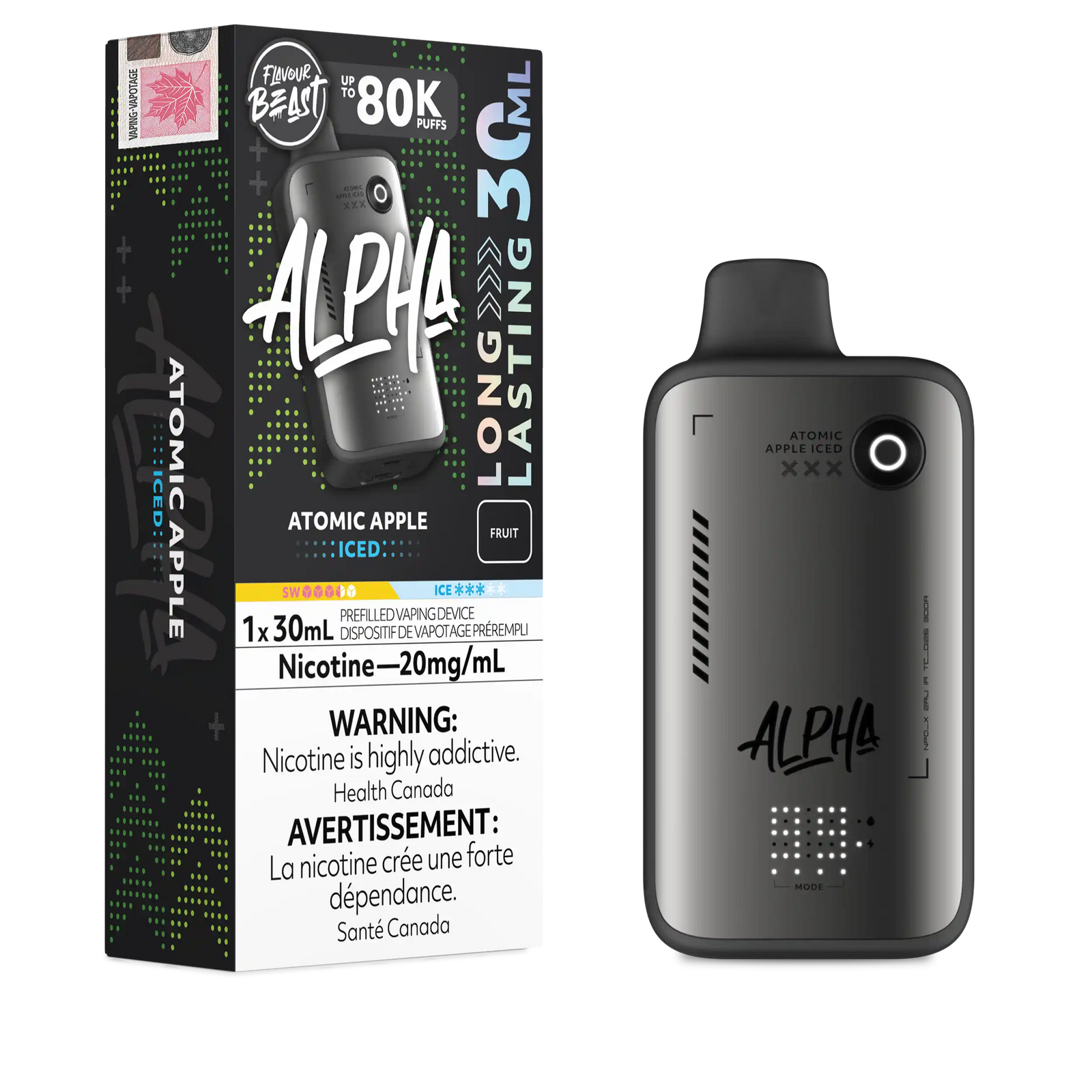 Flavour Beast Alpha - Atomic Apple Iced