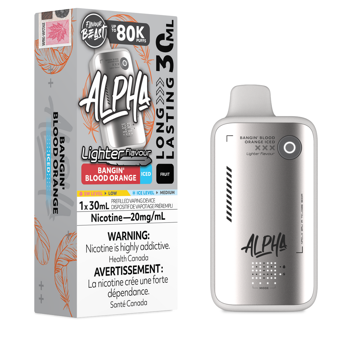 Flavour Beast Alpha Lighter Flavour 80K - Disposable [ON]
