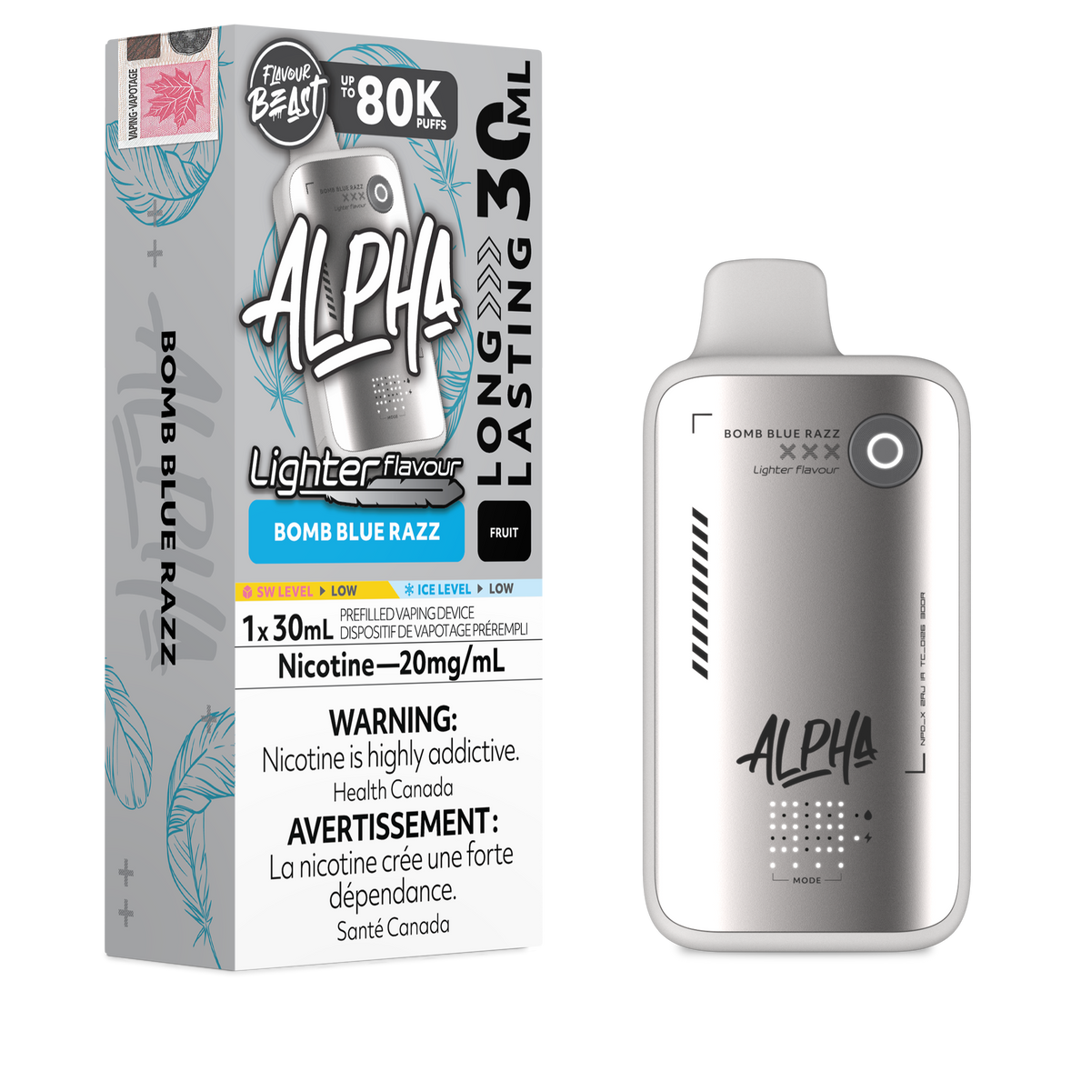 Flavour Beast Alpha Lighter Flavour 80K - Disposable [ON]