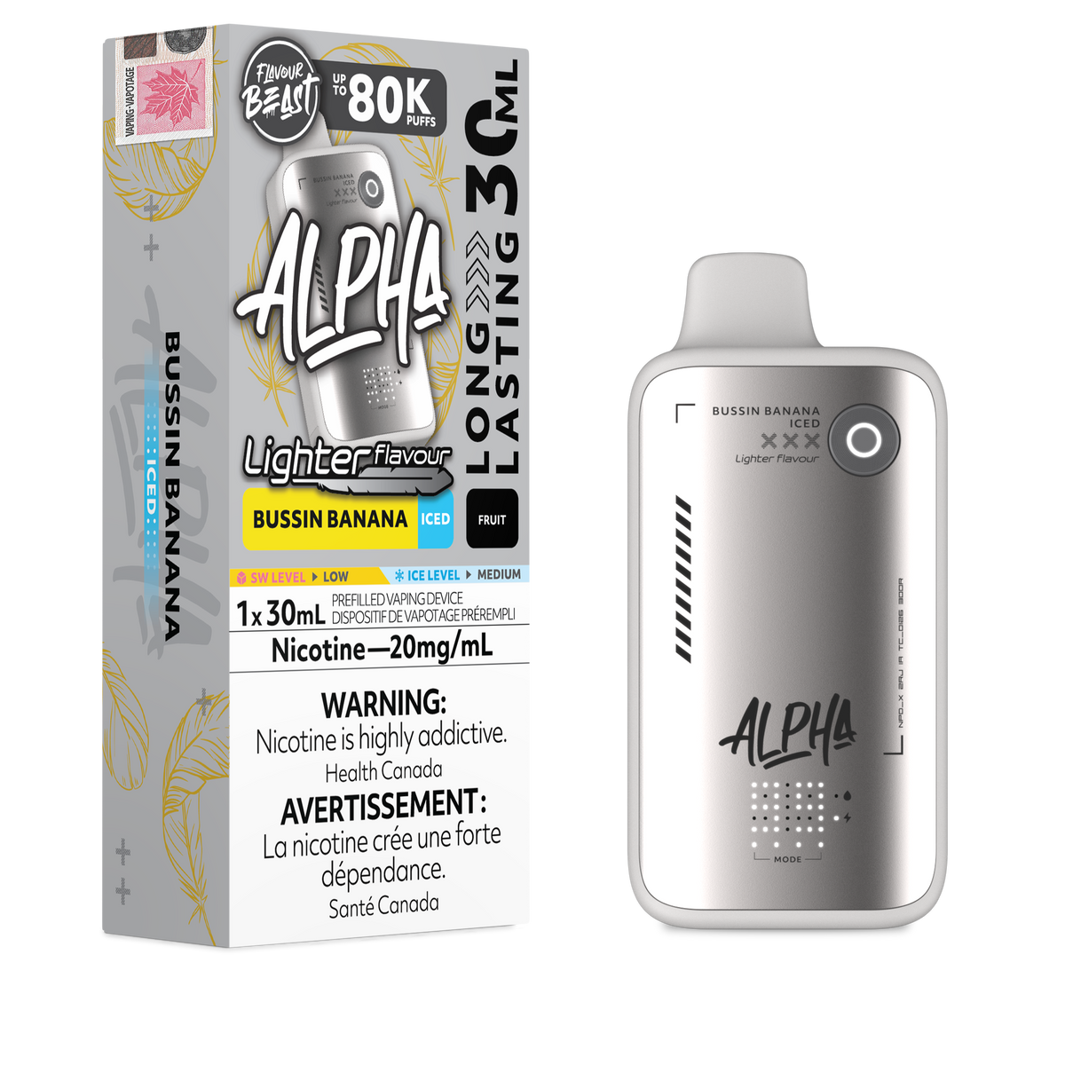 Flavour Beast Alpha Lighter Flavour 80K - Disposable [ON]