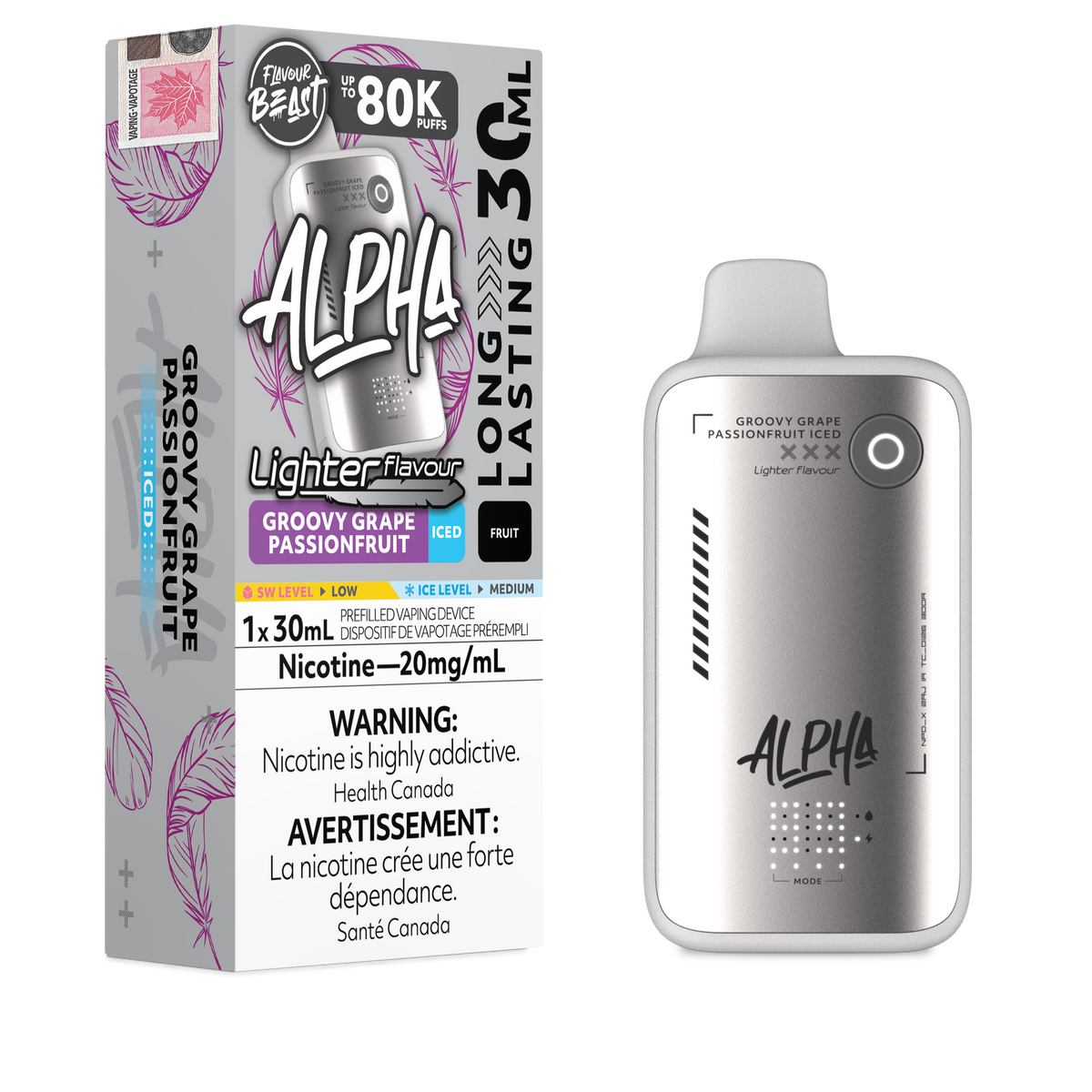 Flavour Beast Alpha Lighter Flavour 80K - Disposable [ON]