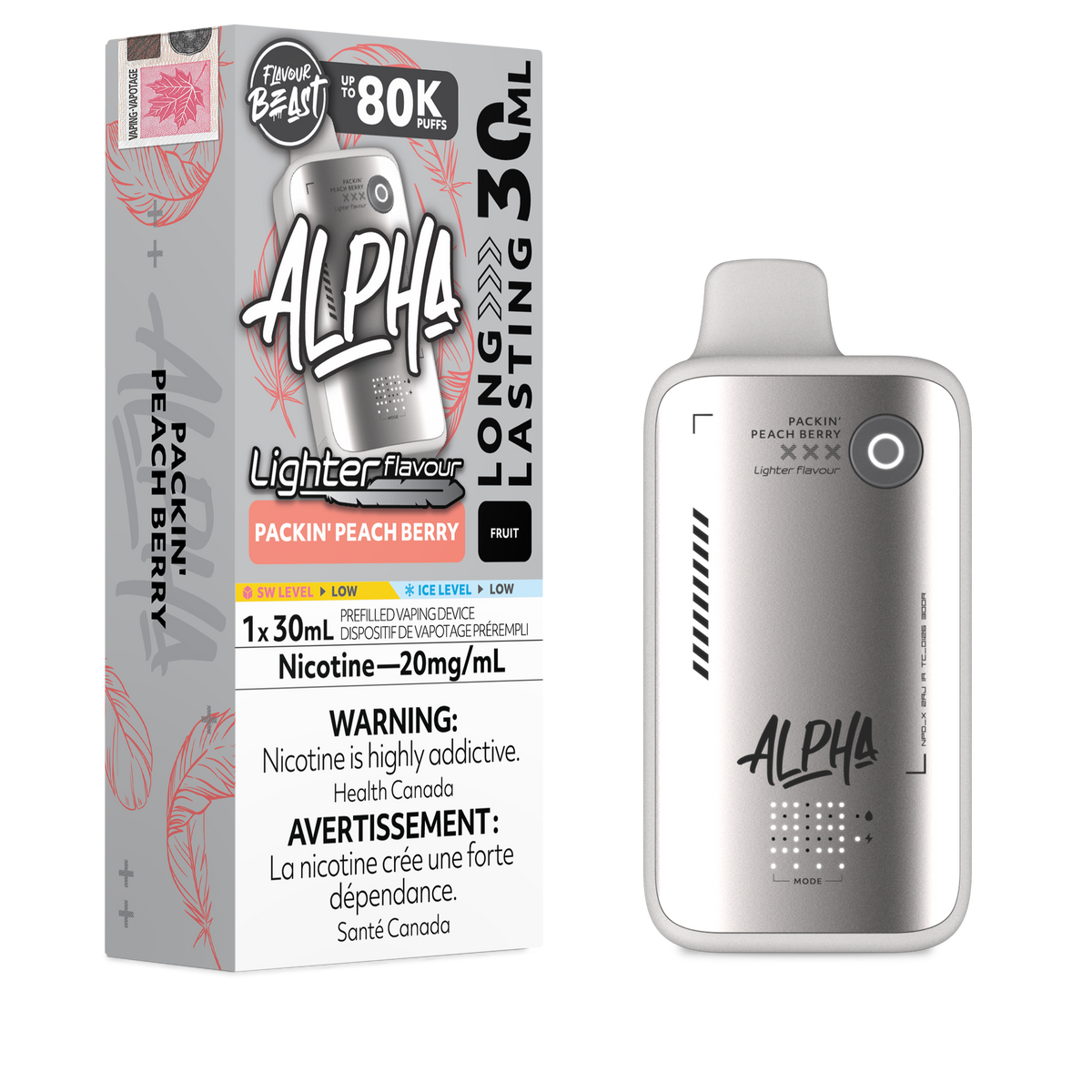 Flavour Beast Alpha Lighter Flavour 80K - Disposable [ON]