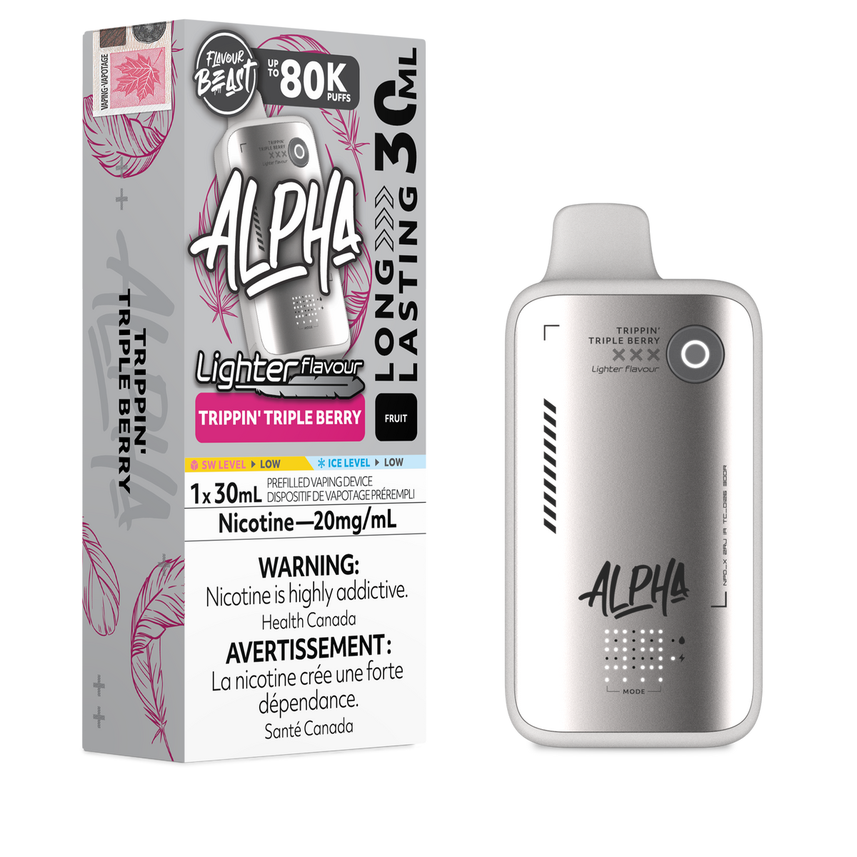 Flavour Beast Alpha Lighter Flavour 80K - Disposable [ON]