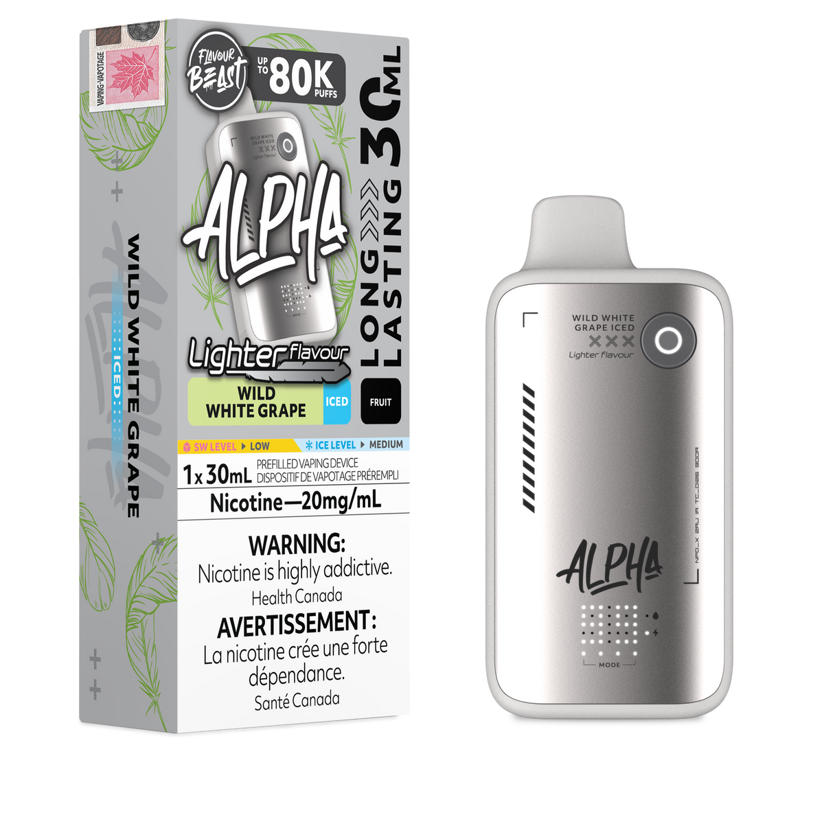 Flavour Beast Alpha Lighter Flavour 80K - Disposable [ON]