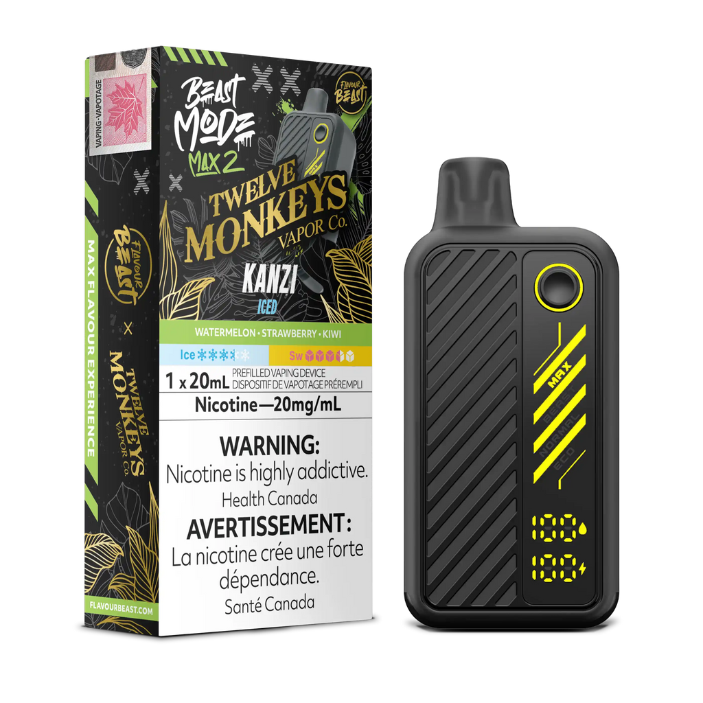 Twelve Monkeys x Flavour Beast Mode Max 2 50K - Jetable [FR]