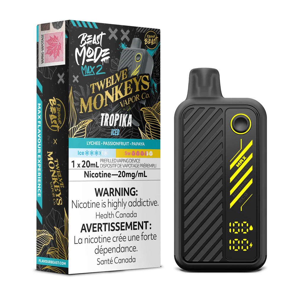 Twelve Monkeys x Flavour Beast Mode Max 2 50K - Jetable [FR]