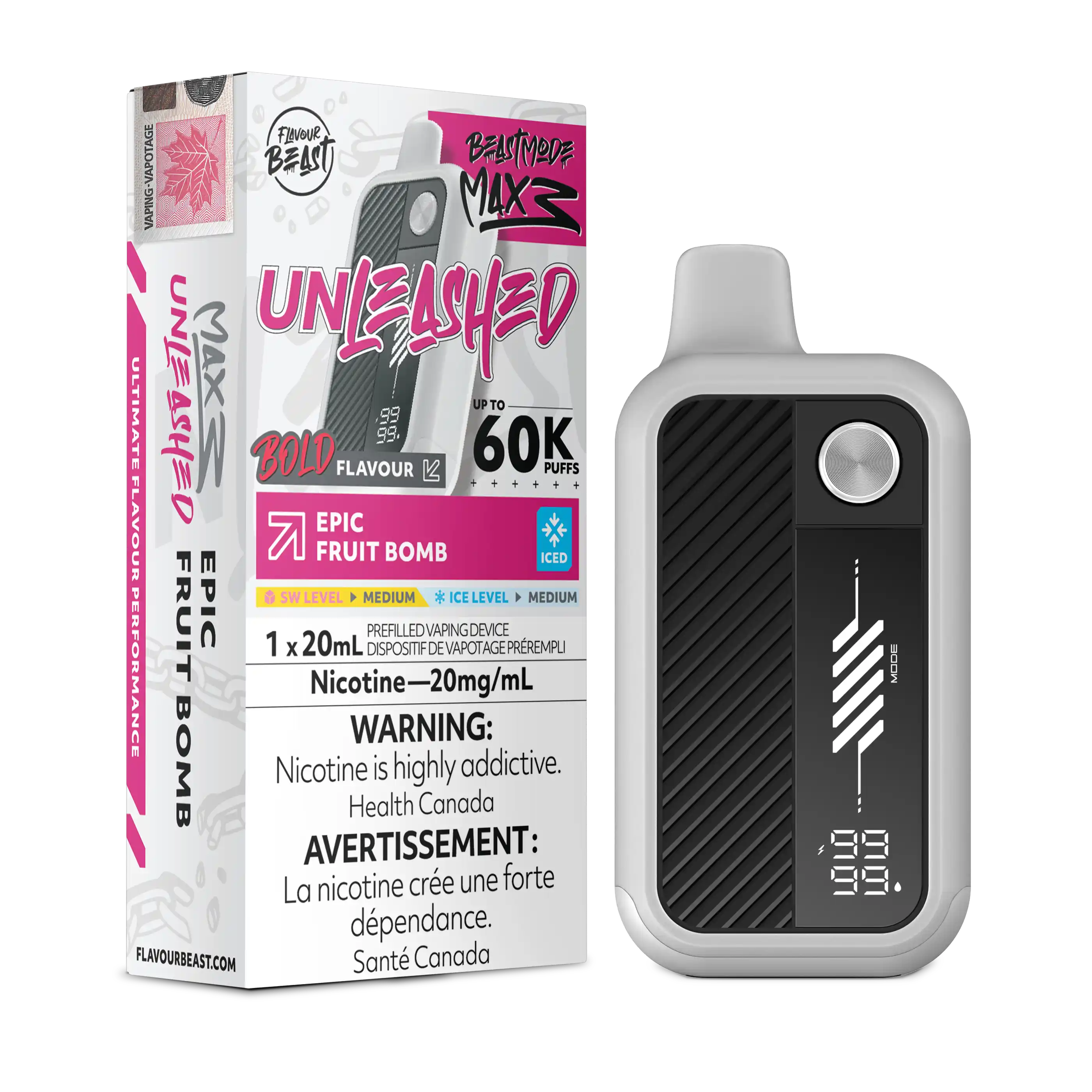 Flavour Beast Mode Max 3 - Disposable 60K [ON]