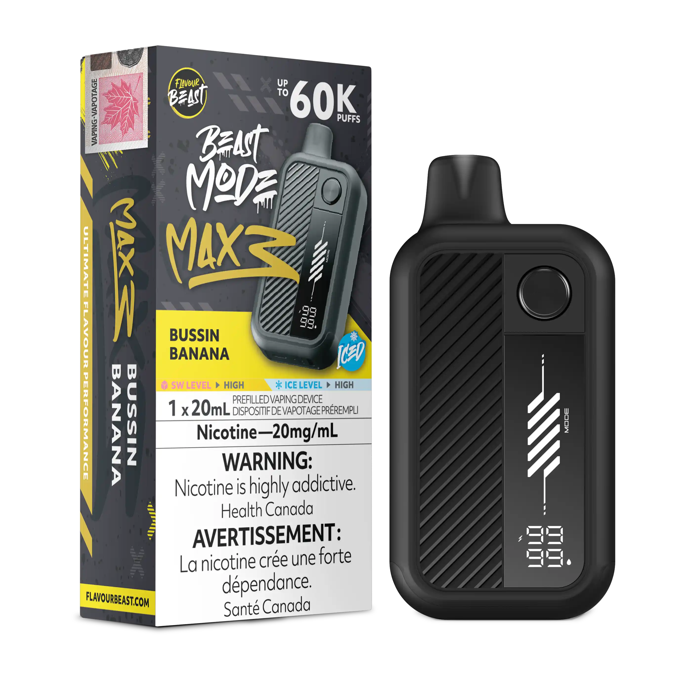 Flavour Beast Mode Max 3 - Disposable 60K [ON]