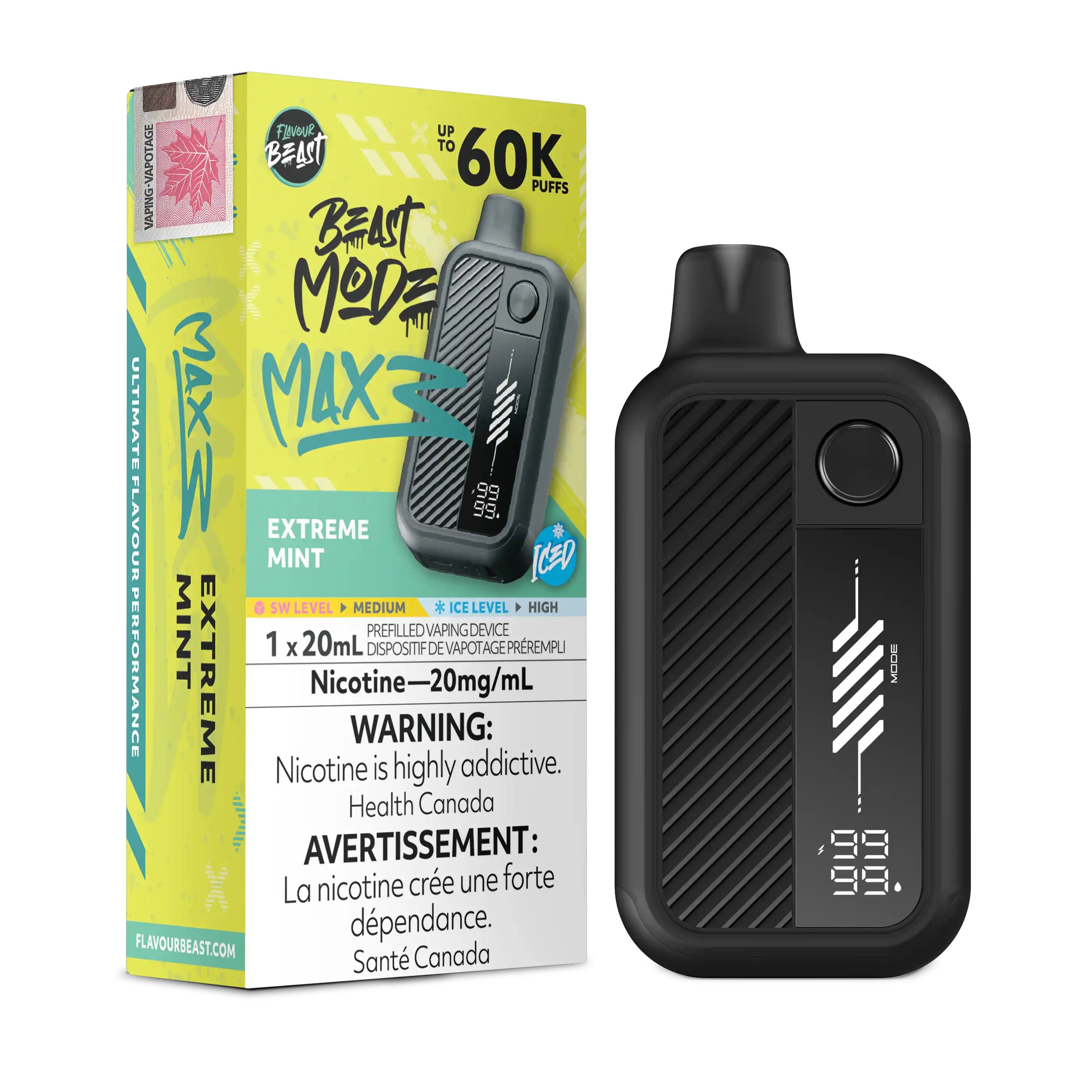 Flavour Beast Mode Max 3 - Disposable 60K [ON]