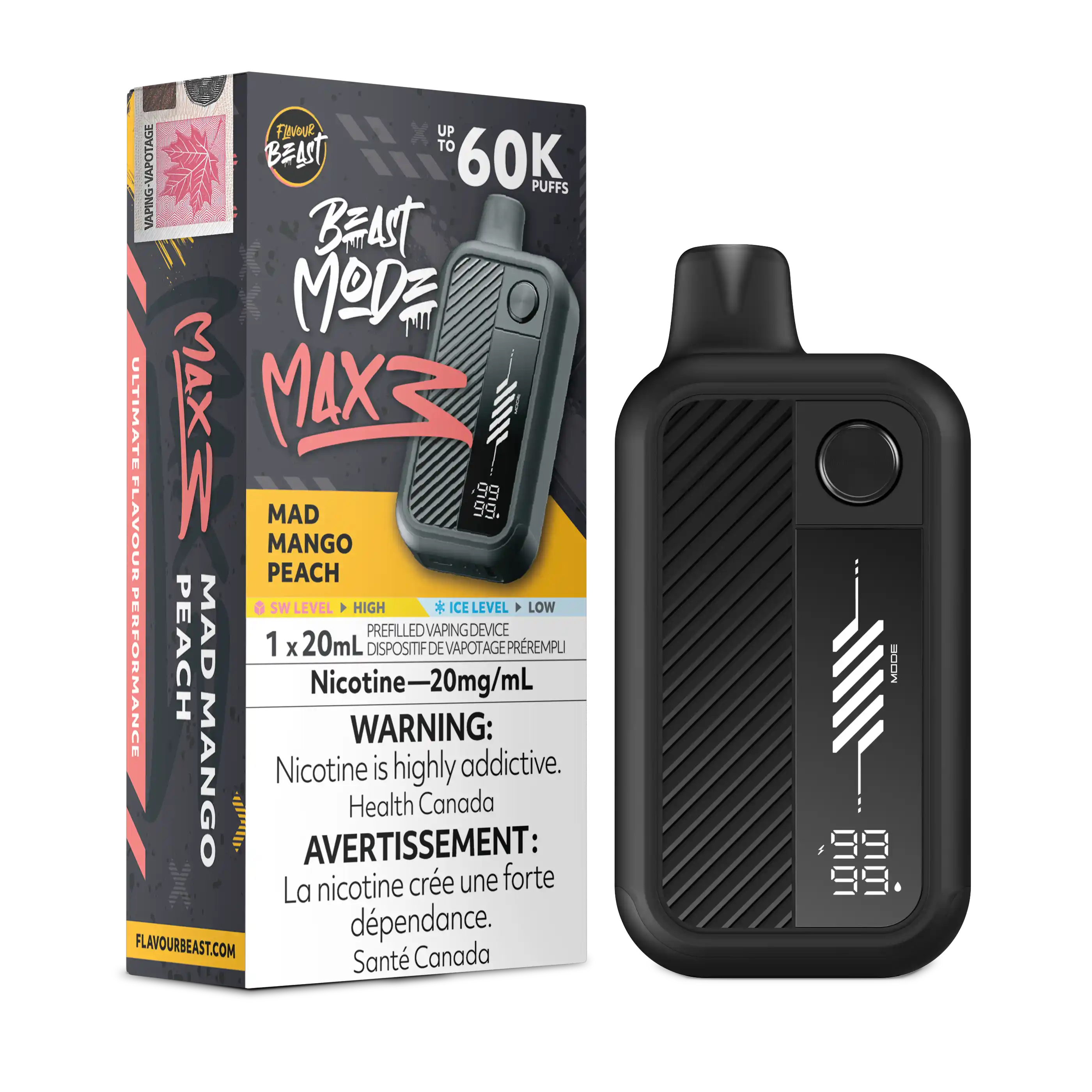 Flavour Beast Mode Max 3 - Disposable 60K [ON]
