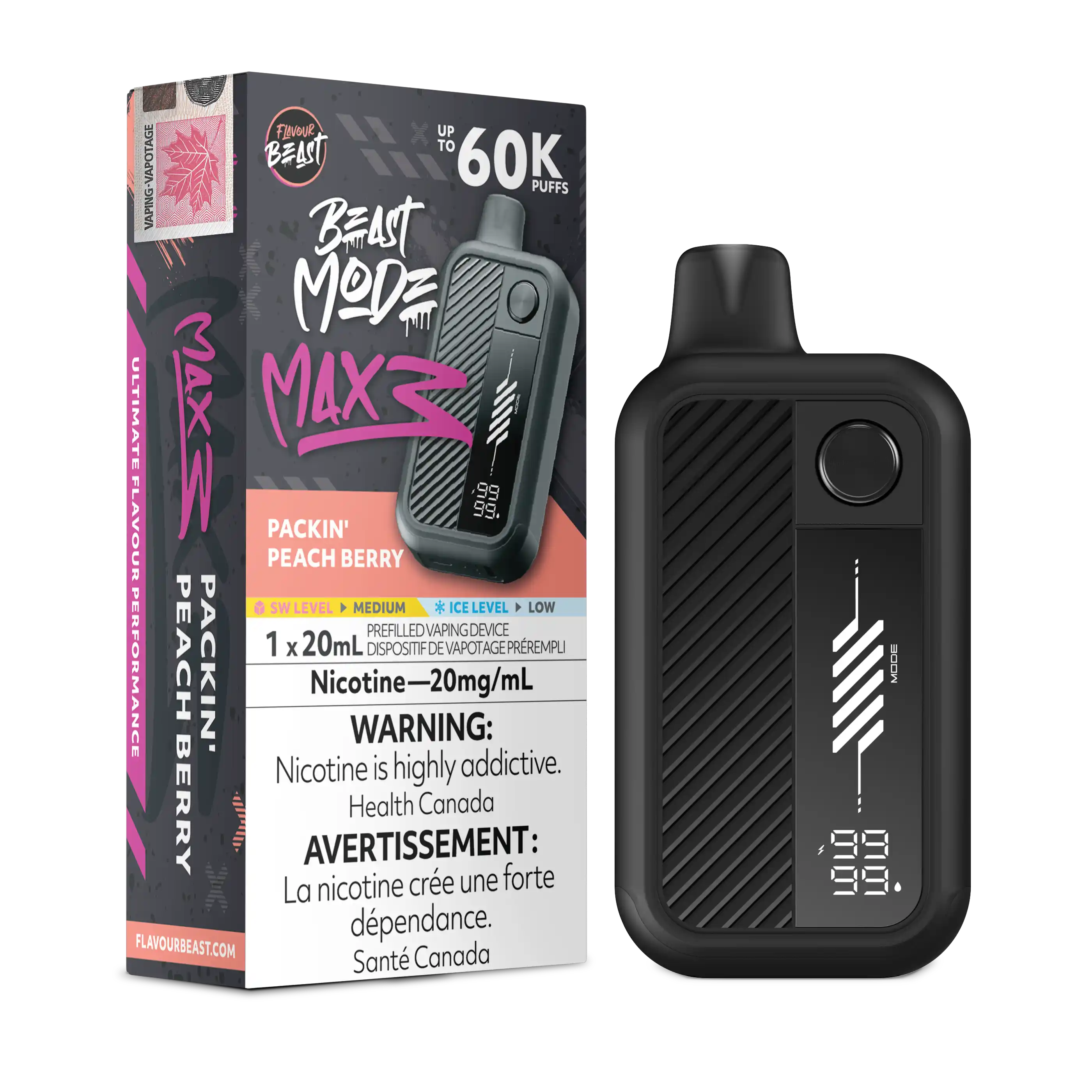 Flavour Beast Mode Max 3 - Disposable 60K [ON]