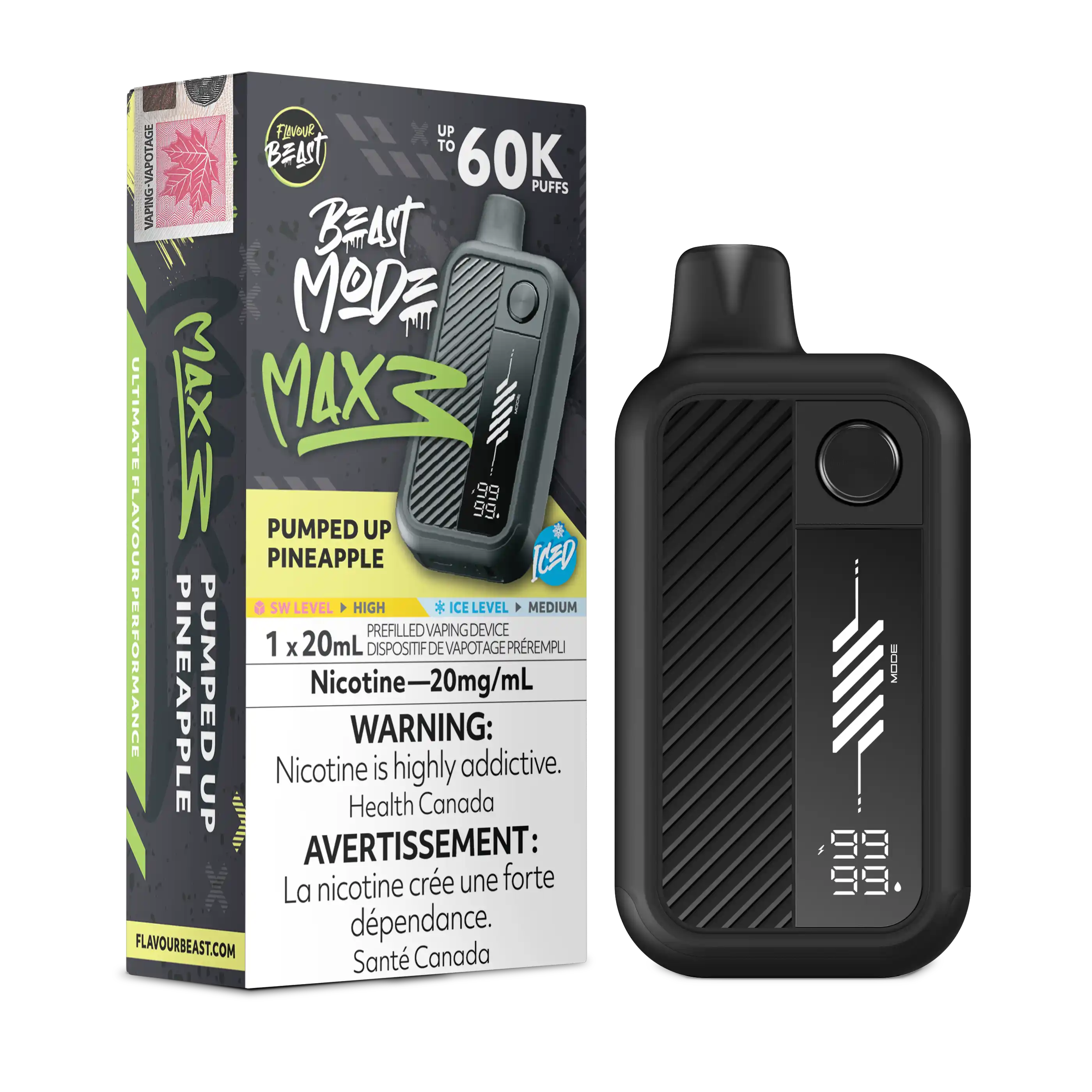 Flavour Beast Mode Max 3 - Disposable 60K [ON]