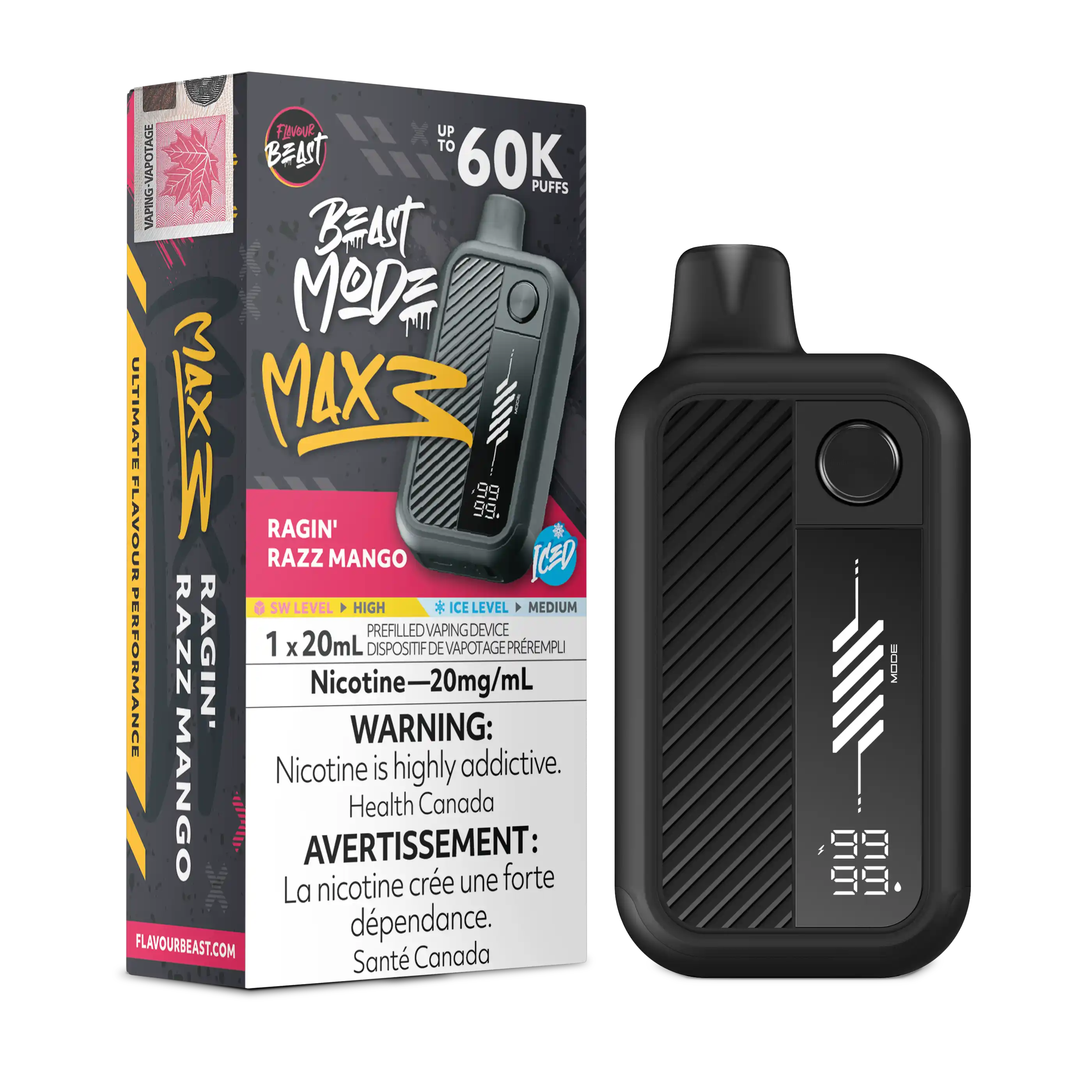 Flavour Beast Mode Max 3 - Disposable 60K [ON]