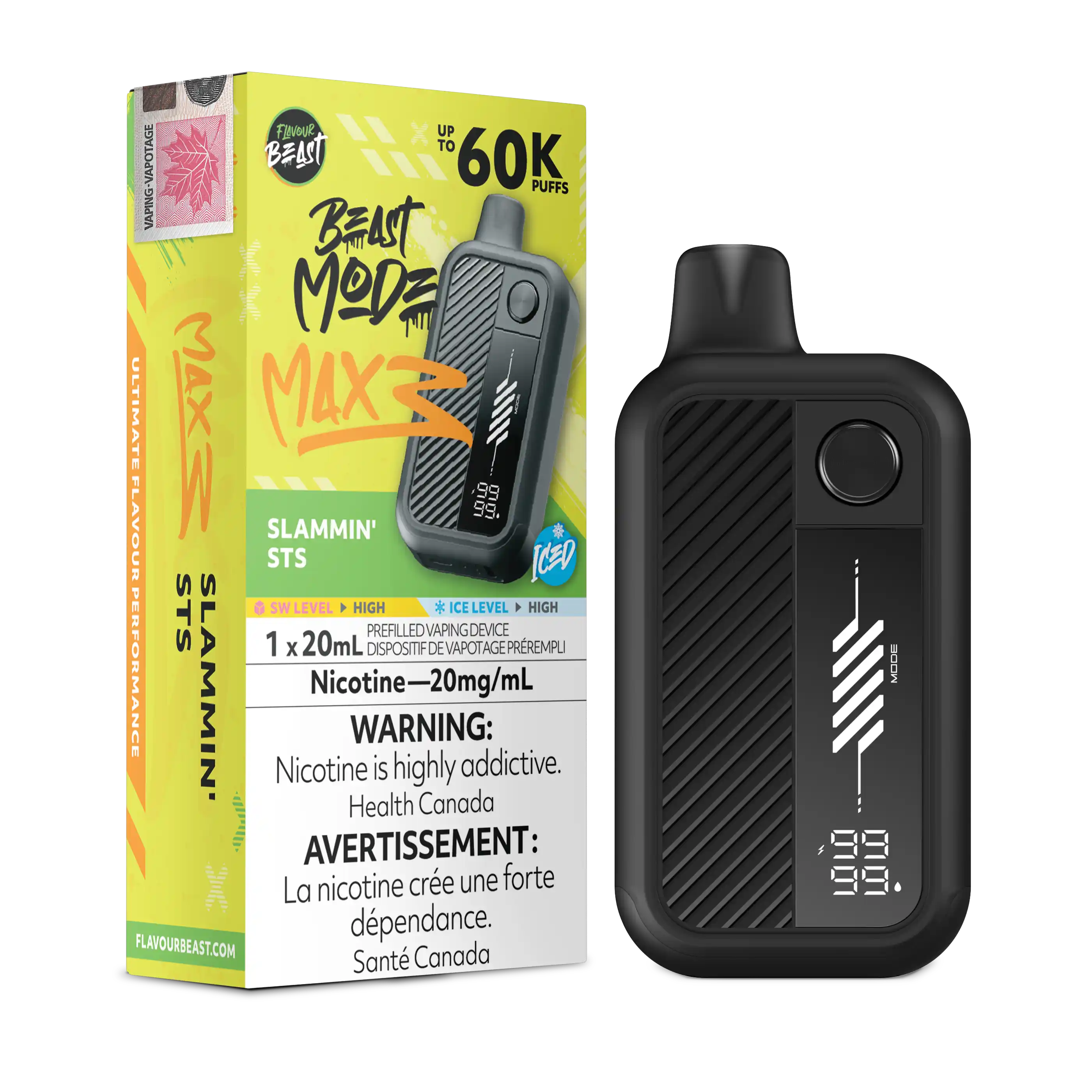Flavour Beast Mode Max 3 - Disposable 60K [ON]