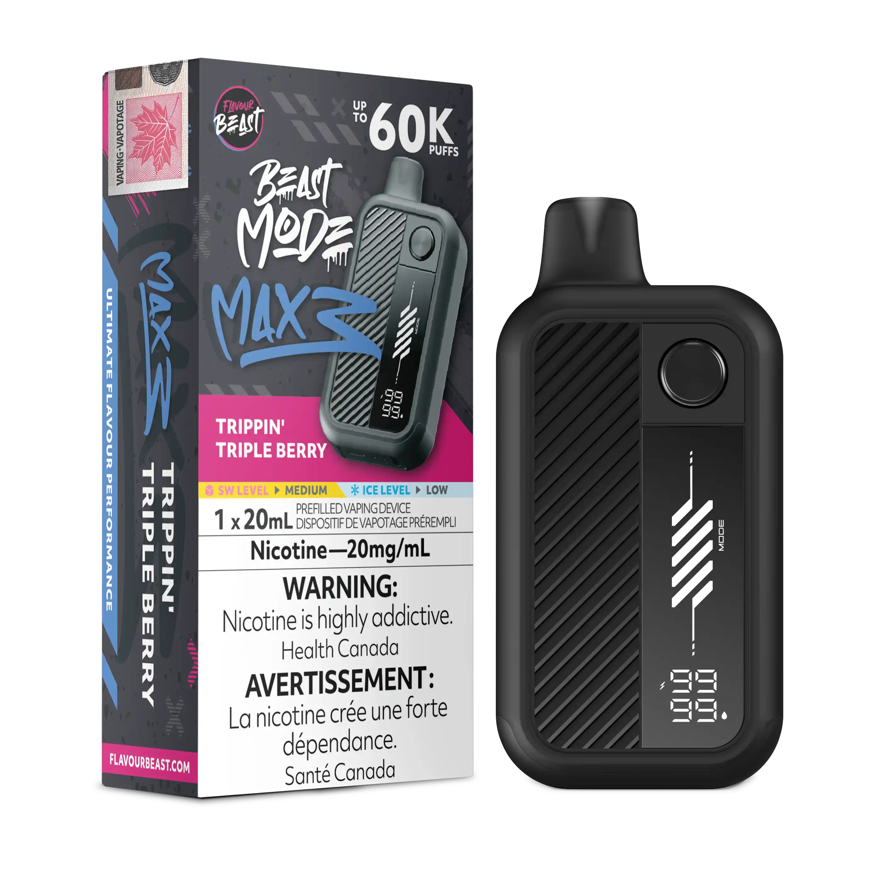Flavour Beast Mode Max 3 - Disposable 60K [ON]