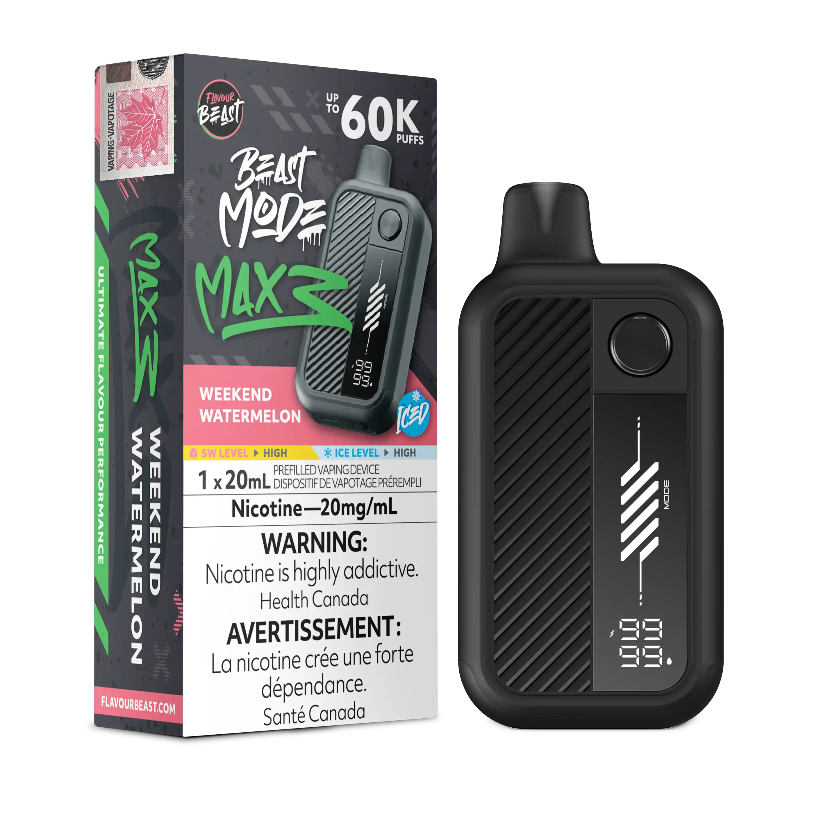 Flavour Beast Mode Max 3 - Disposable 60K [ON]