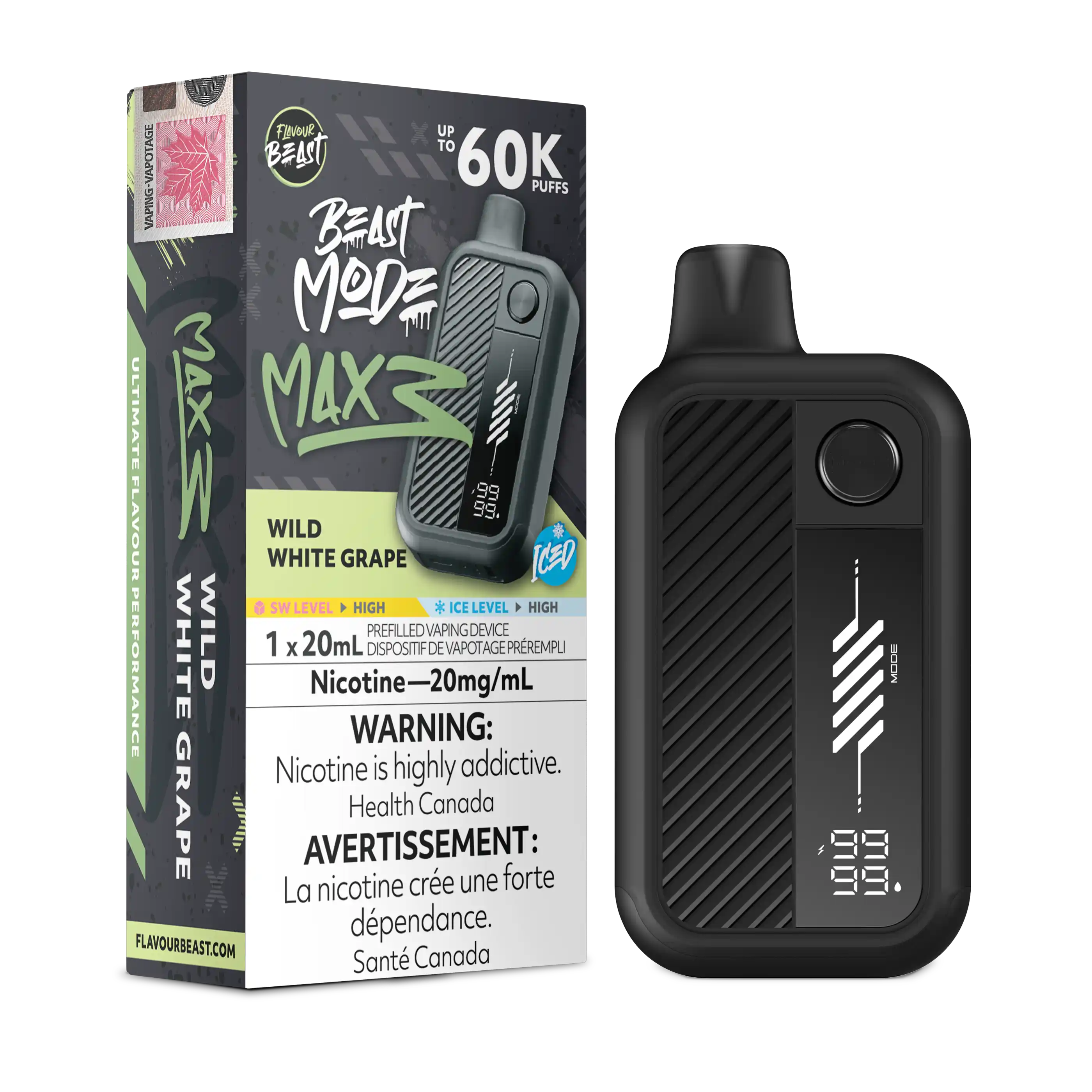 Flavour Beast Mode Max 3 - Disposable 60K [ON]