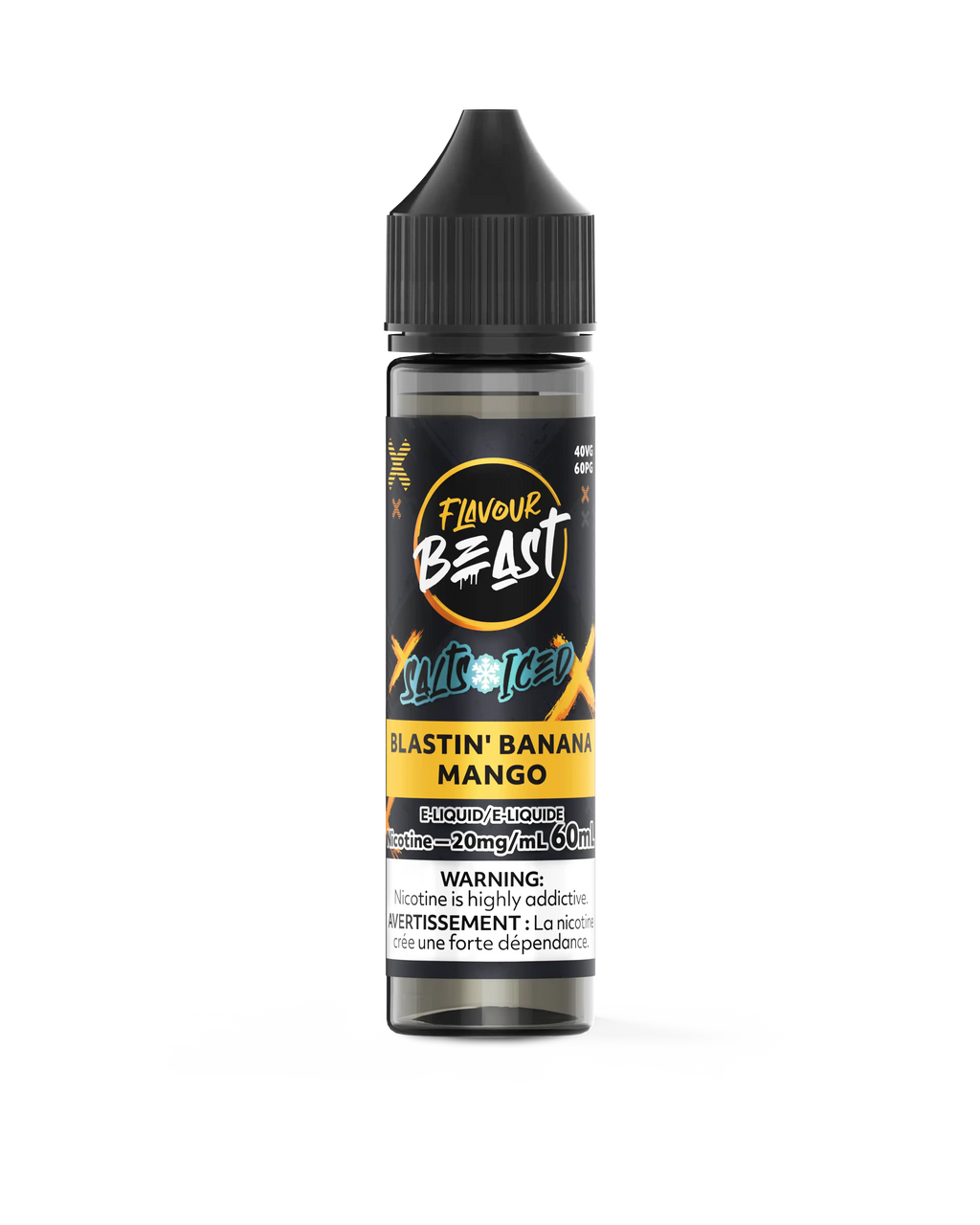 Flavour Beast Salt Nic 60mL - E-Liquid — product photo — Ontario excise stamp