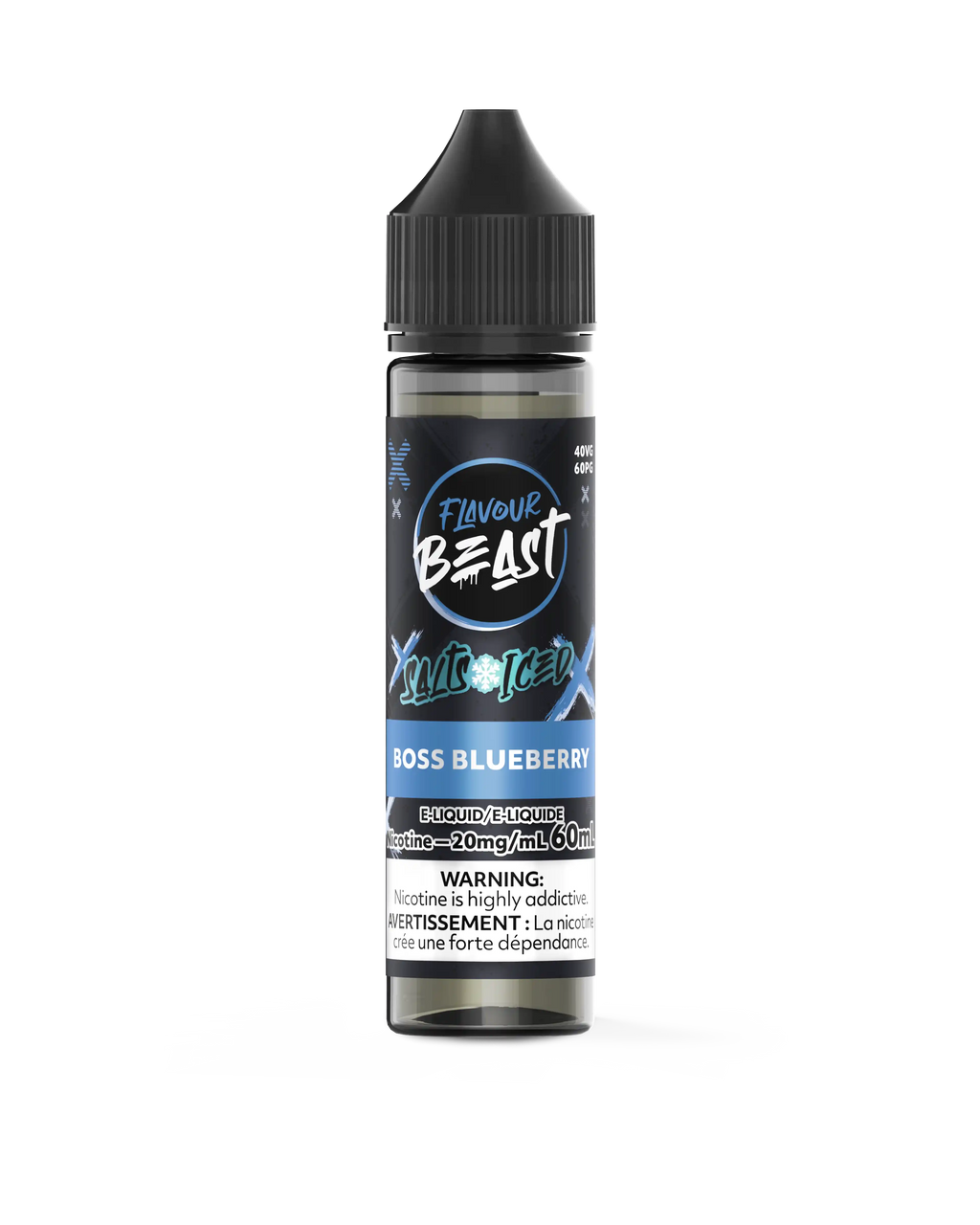 Flavour Beast Salt Nic 60mL - E-Liquid — product photo — Ontario excise stamp