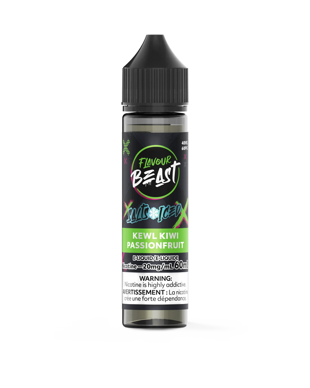 Flavour Beast Salt Nic 60mL - E-Liquid — product photo — Ontario excise stamp