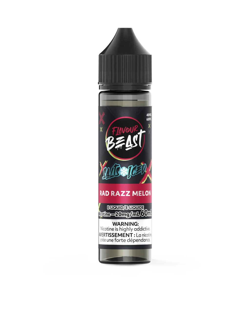 Flavour Beast Salt Nic 60mL - E-Liquid — product photo — Ontario excise stamp