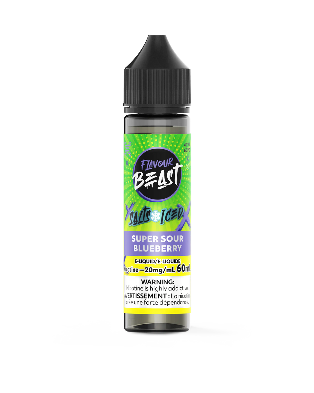 Flavour Beast Salt Nic 60mL - E-Liquid — product photo — Ontario excise stamp