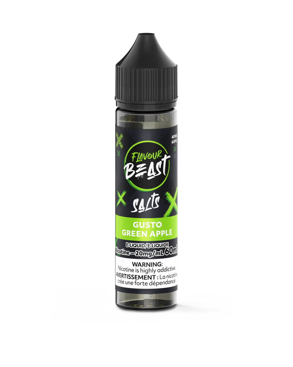 Flavour Beast Salt Nic 60mL - E-Liquid — product photo — Ontario excise stamp
