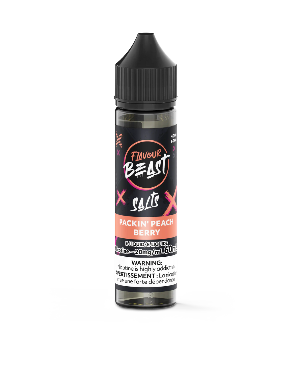 Flavour Beast Salt Nic 60mL - E-Liquid — product photo — Ontario excise stamp