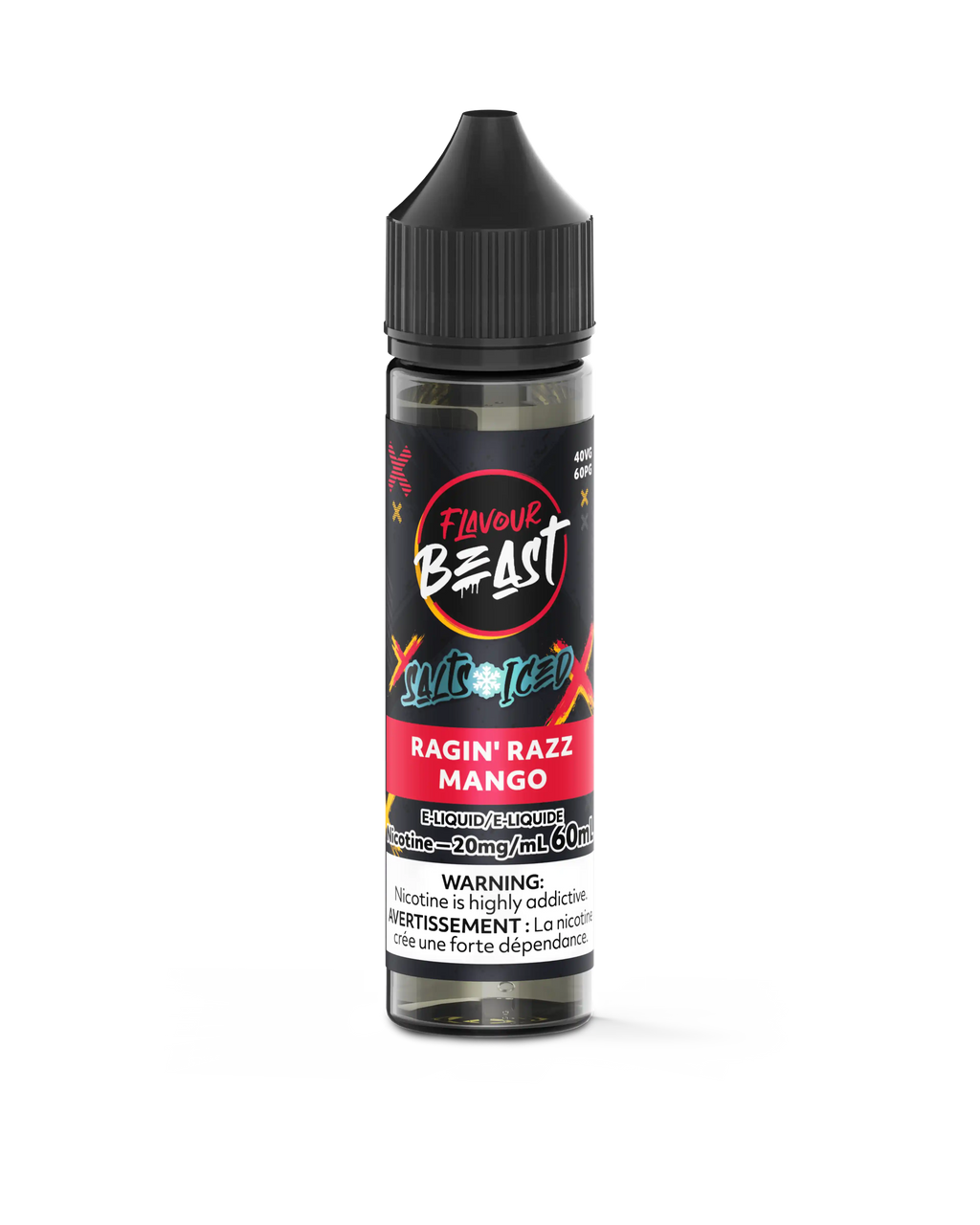 Flavour Beast Salt Nic 60mL - E-Liquid — product photo — Ontario excise stamp